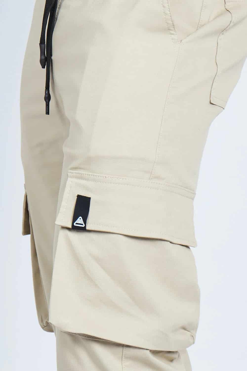 Jogger cargo 8 bolsillos bota recta CAQUI | DROP 3 | - miniatura 3