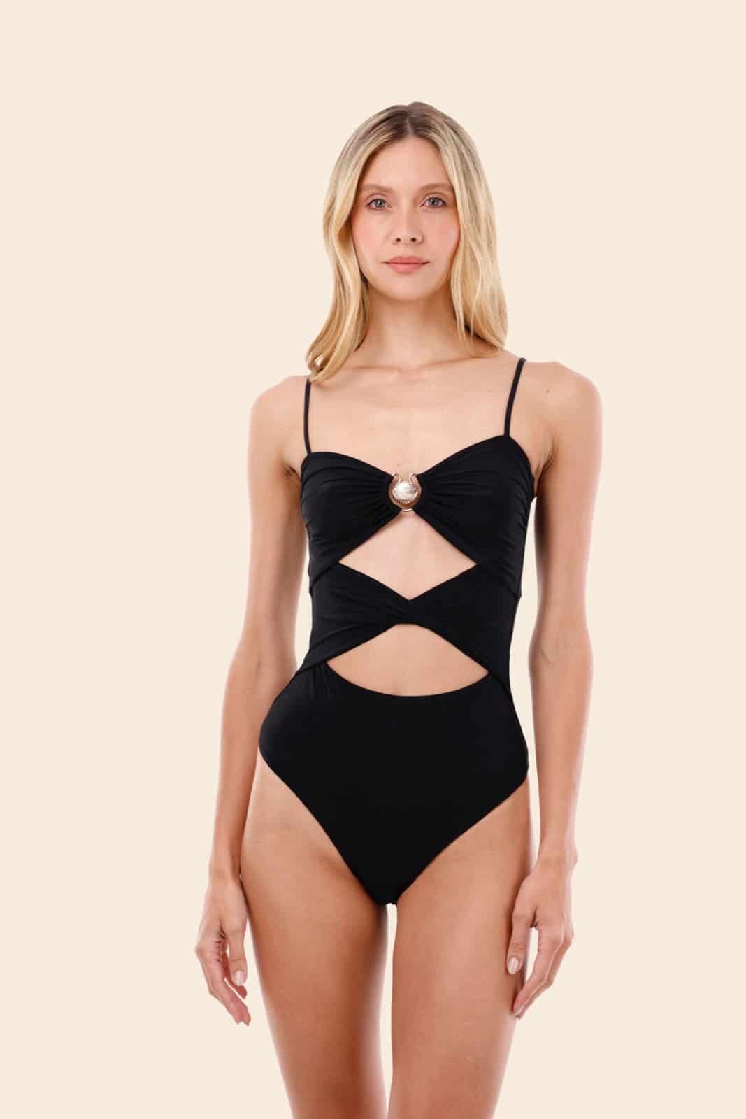 Black Wavelet One Piece - miniatura 2