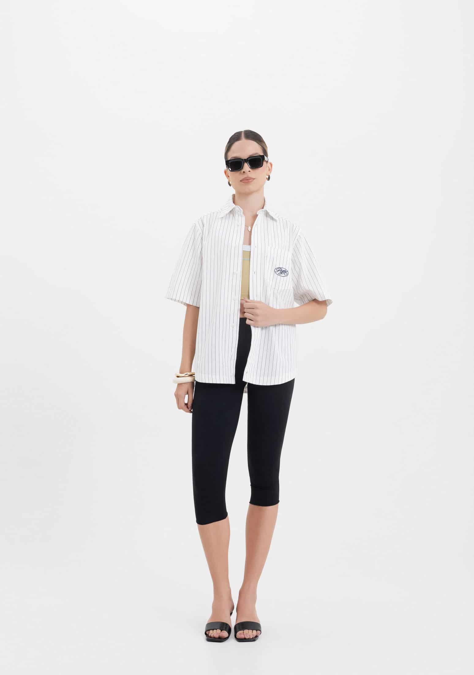 Across The Lines Button Shirt - miniatura 5