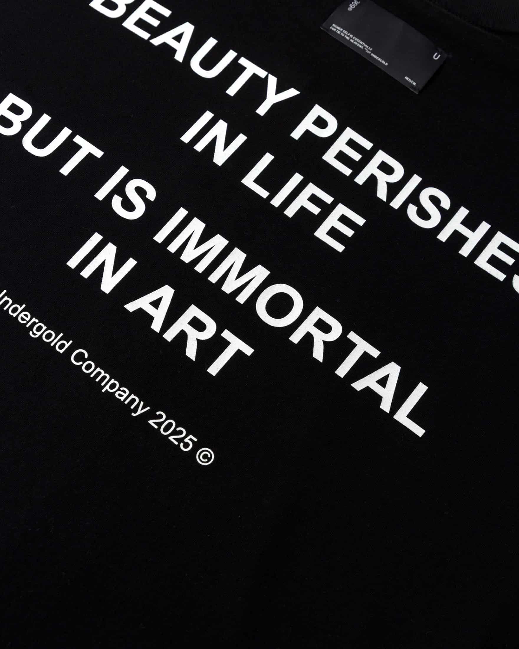 Echoes Beauty Tshirt Black - miniatura 4