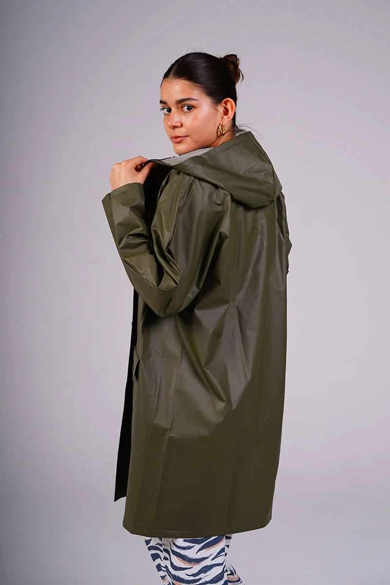 Raincoat Armor Verde Oliva - miniatura 8