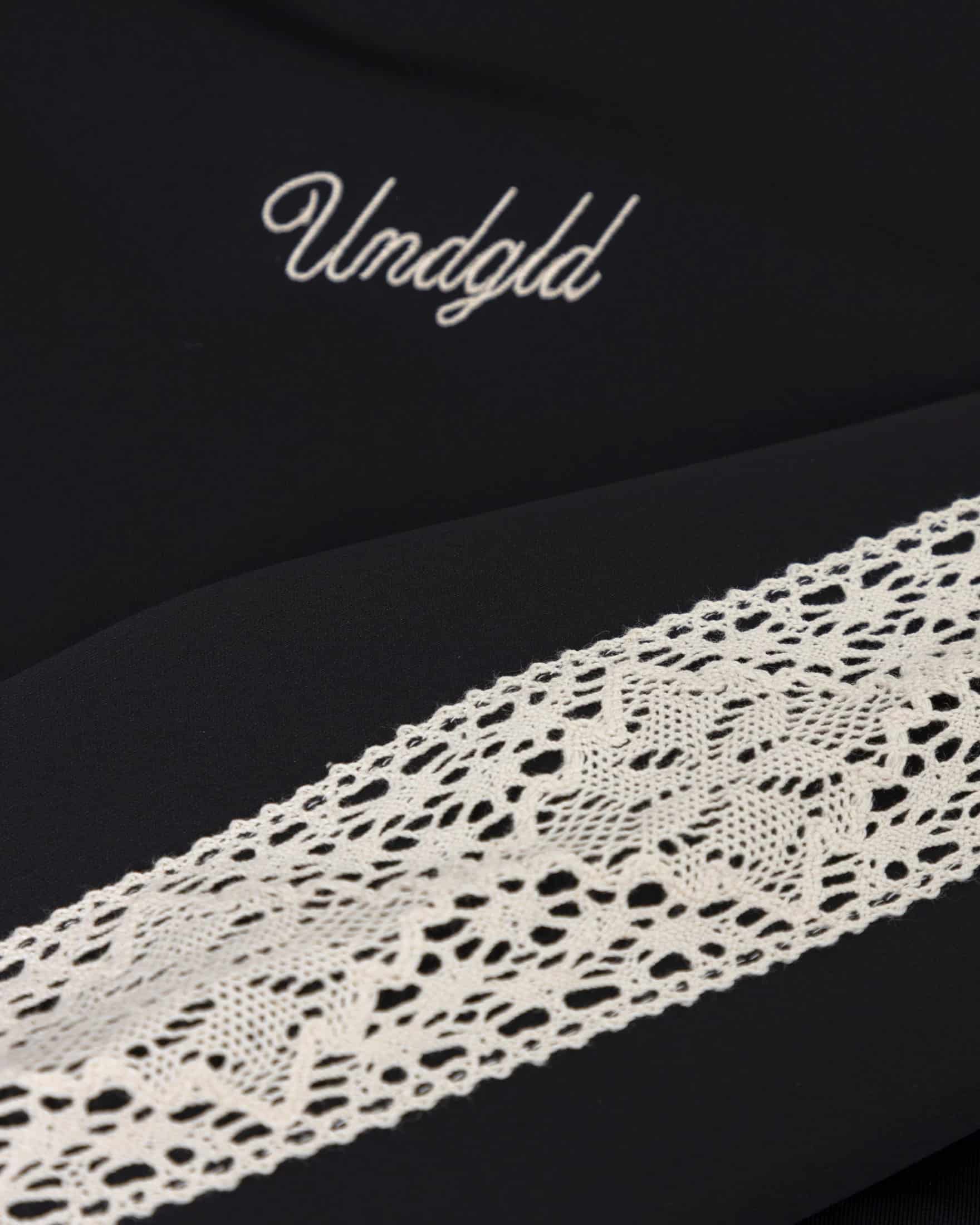 Basics Undgld Lace-panel Track Jacket Black - miniatura 6