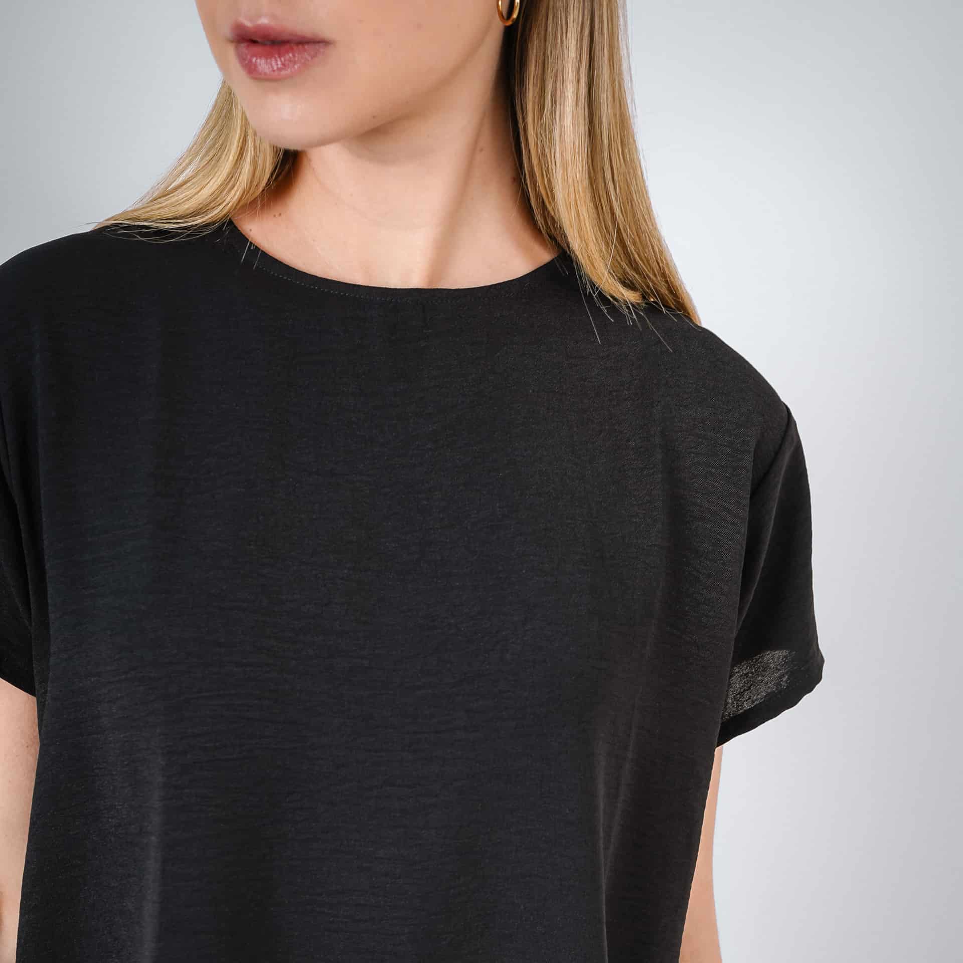 Blusa Cuello Redondo Manga Corta - miniatura 8