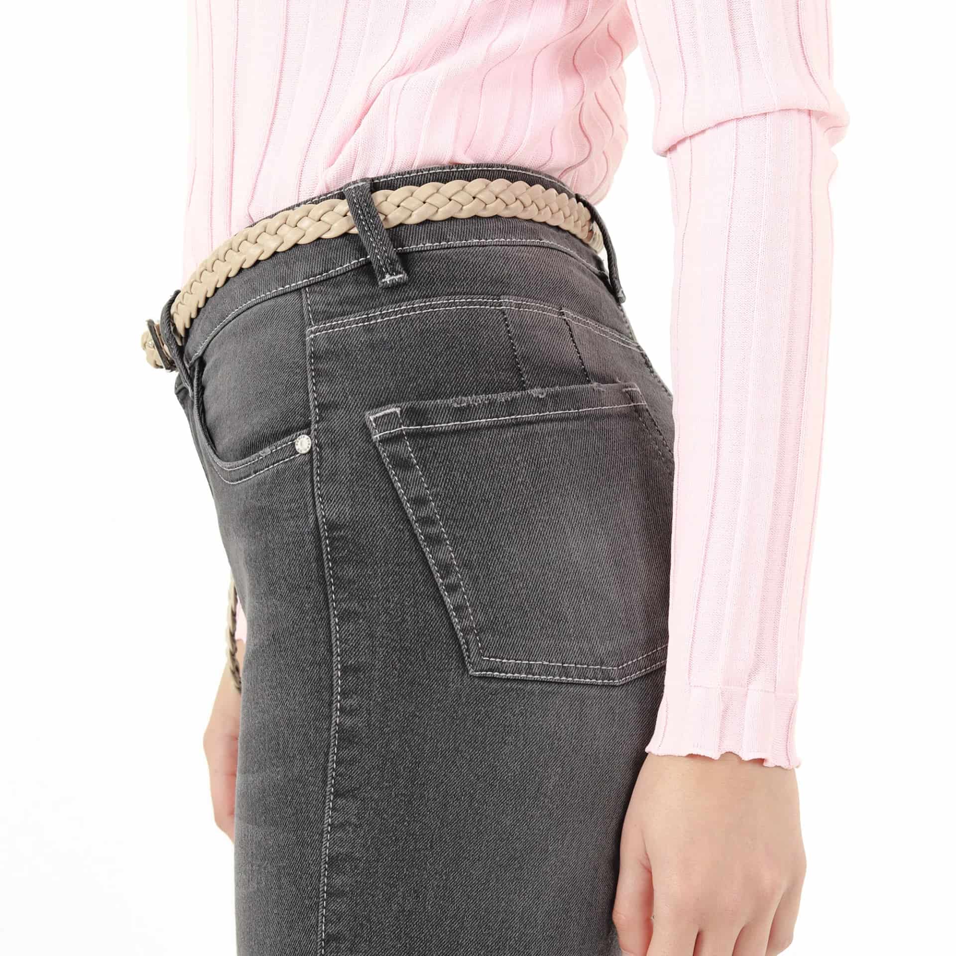 Jean Ilussion Tiro Medio Bota Skinny - miniatura 6