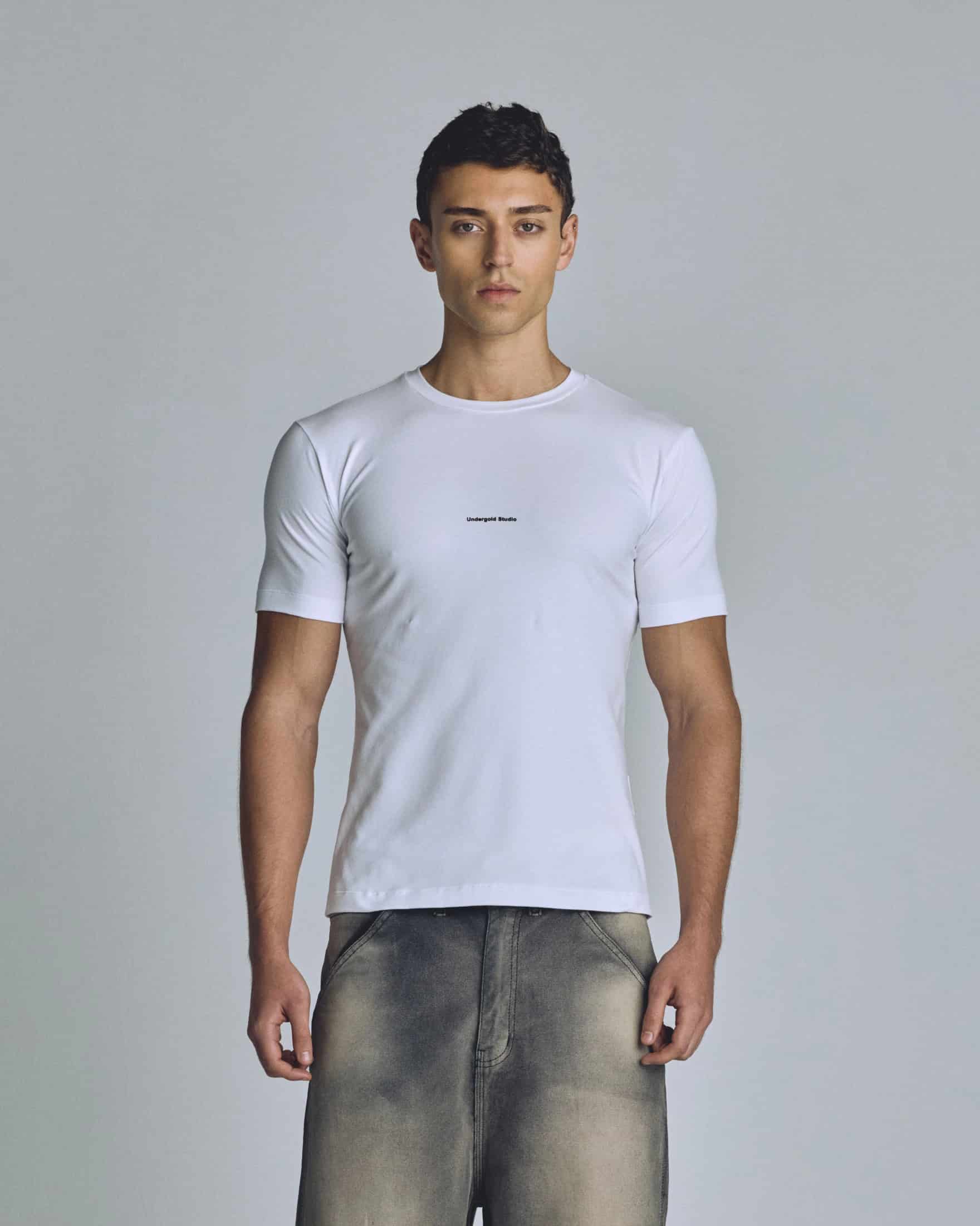 Pack X2 Basics Undergold Studio Ultra Slim Tshirt - miniatura 3
