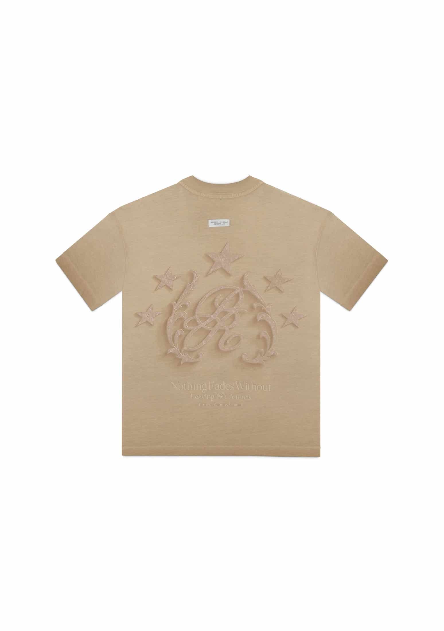 Rustic taupe t-shirt - miniatura 1