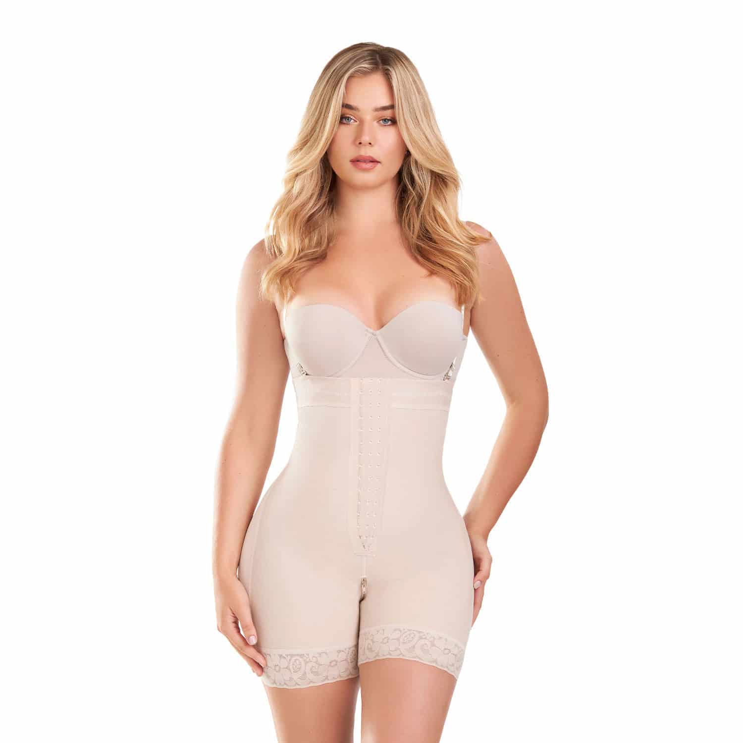 Faja Colombiana Strapless BrocheTipo Short Power Secret Mujer - miniatura 16