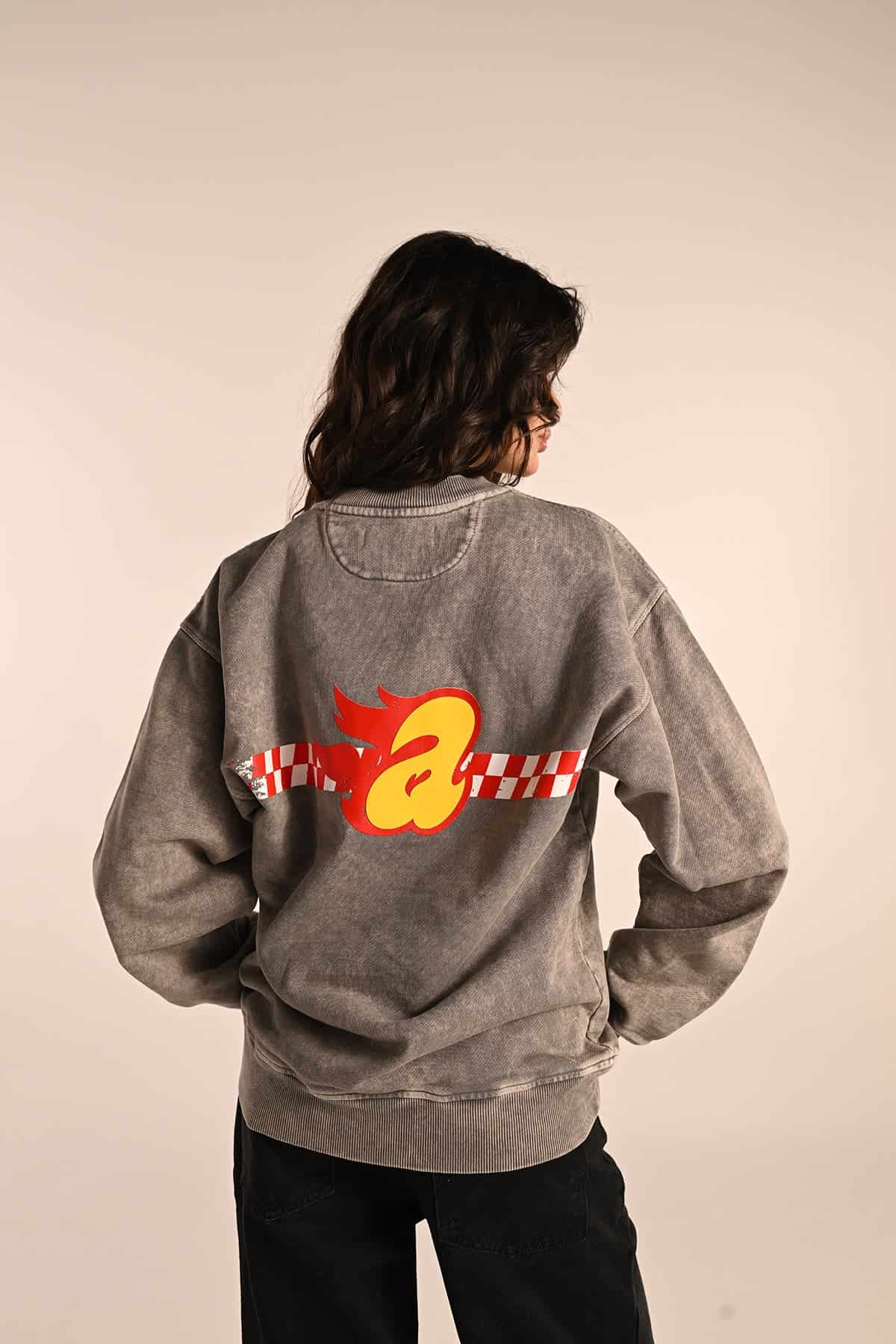 CIRCUIT ACID WASH CREWNECK - miniatura 6