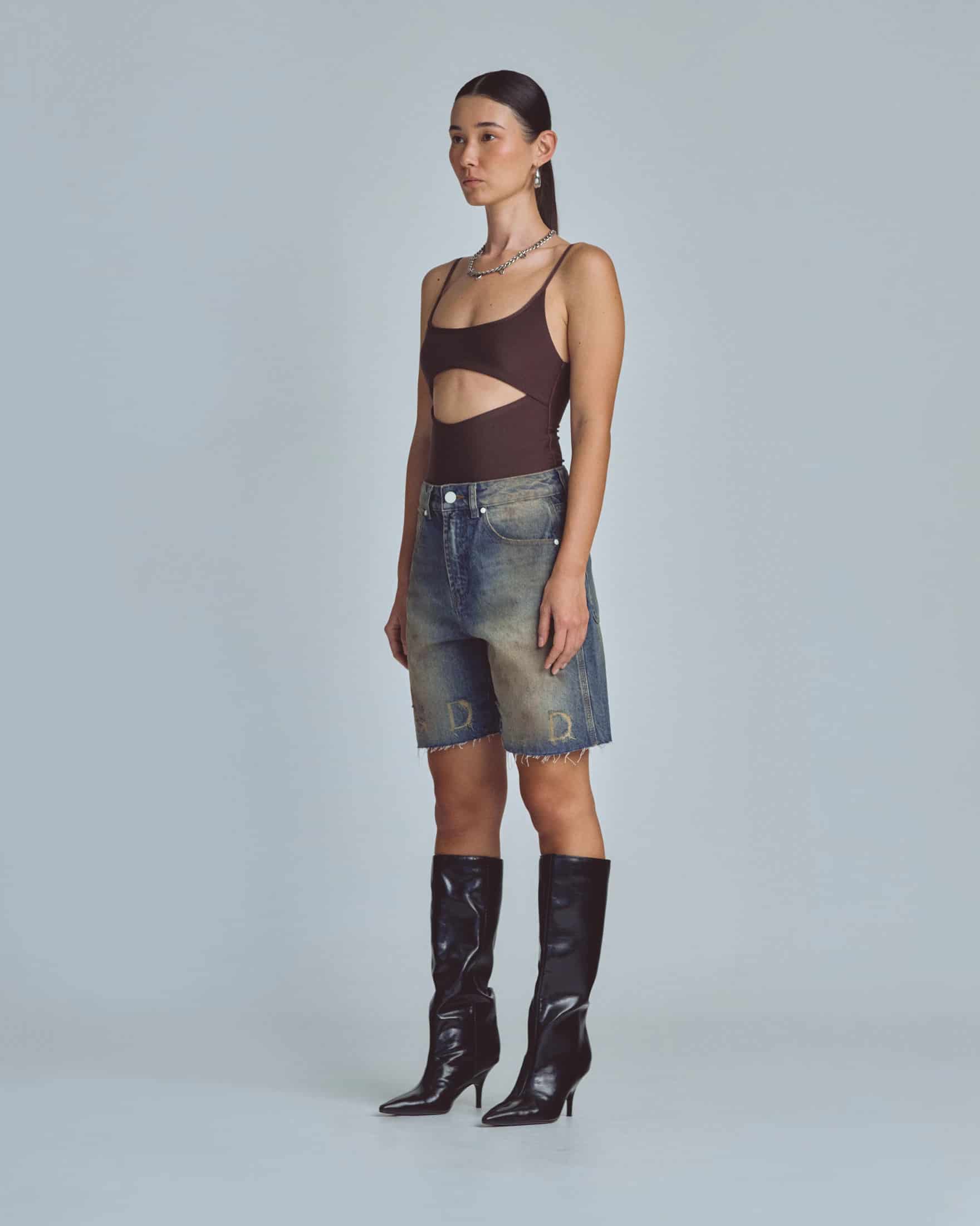 Basics Bodysuit Brown - miniatura 5