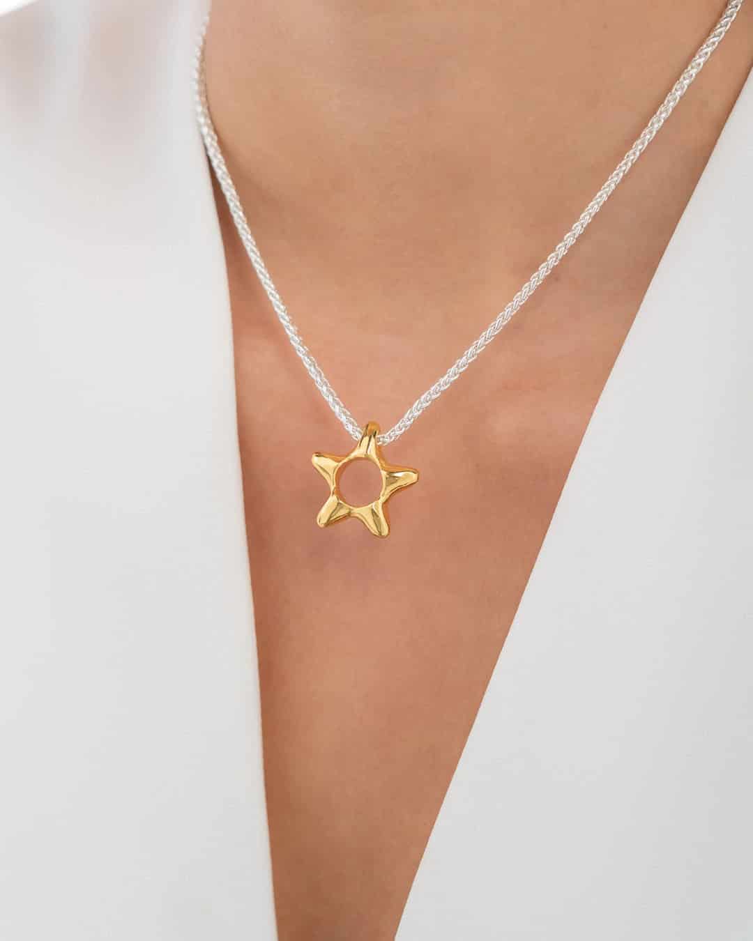 Collar Estrella Silueta Maxi - miniatura 1