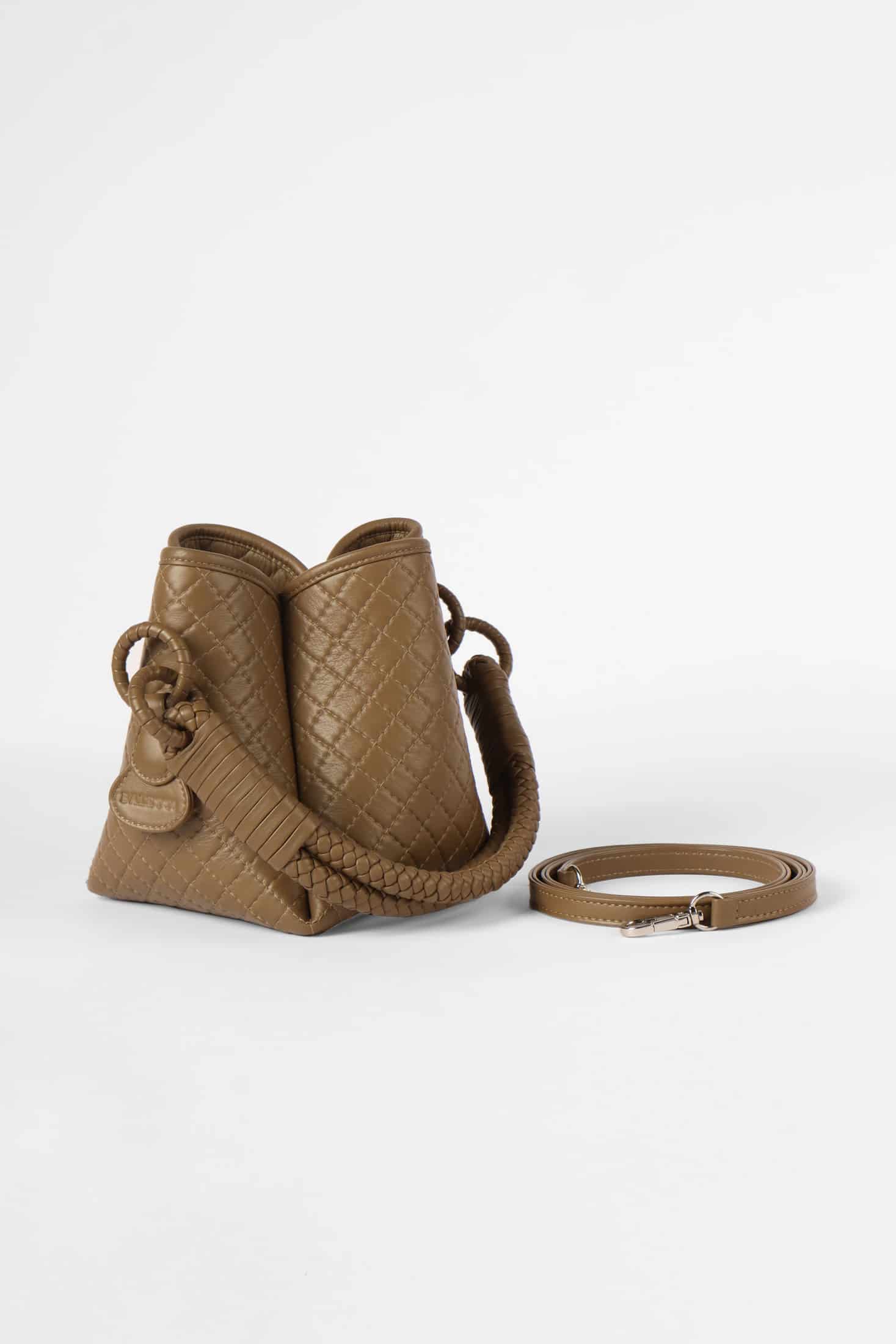 Tulip Mini Bucket Bag, Olive - miniatura 5