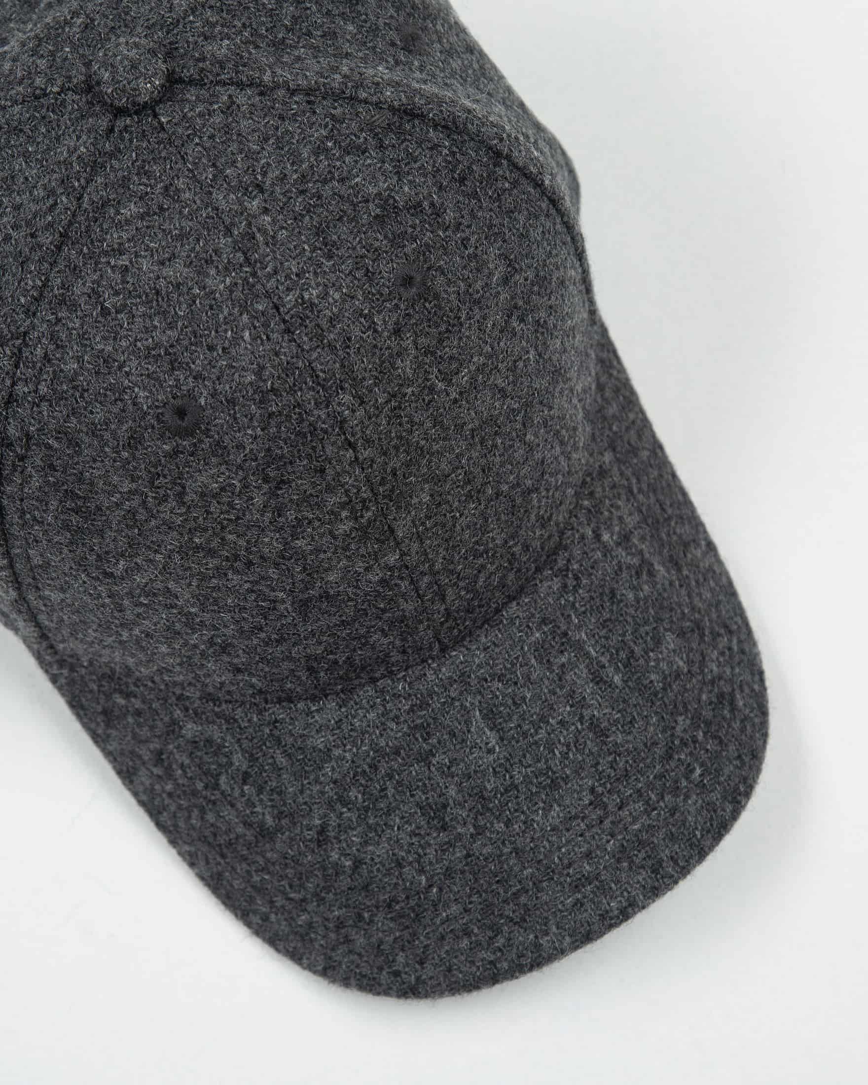 Gorra Baseball Lana Gris Oscuro - miniatura 6