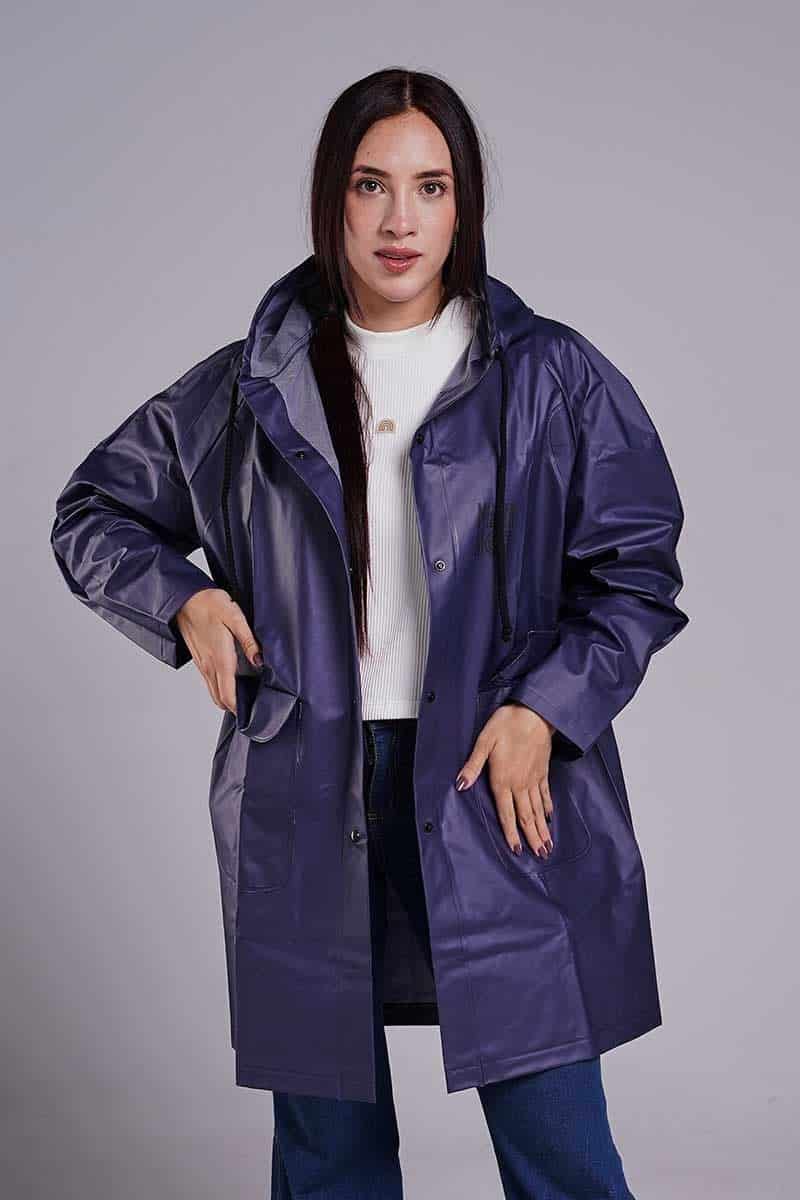 Raincoat Armor Azul Noche - miniatura 1
