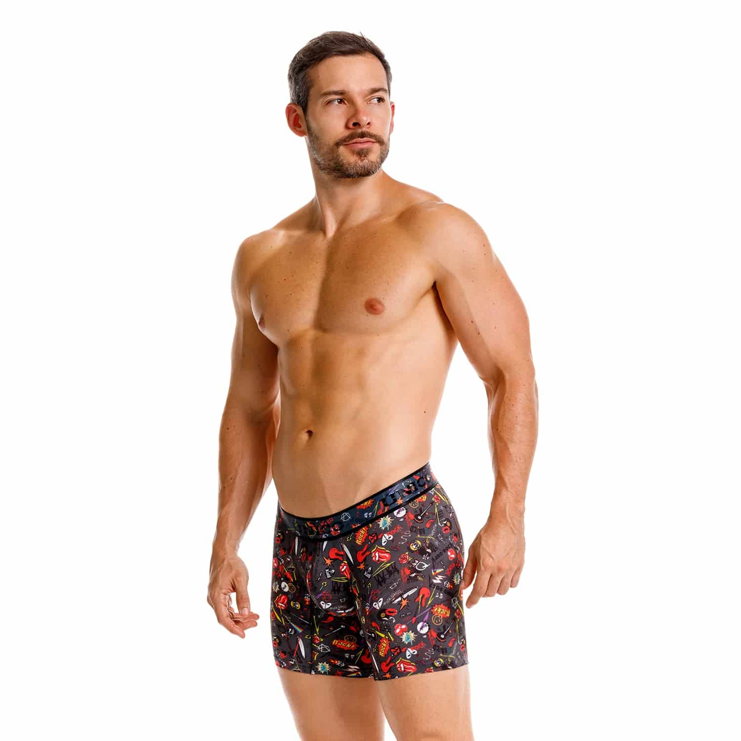 BOXER MEDIO RIFF GRIS - miniatura 5