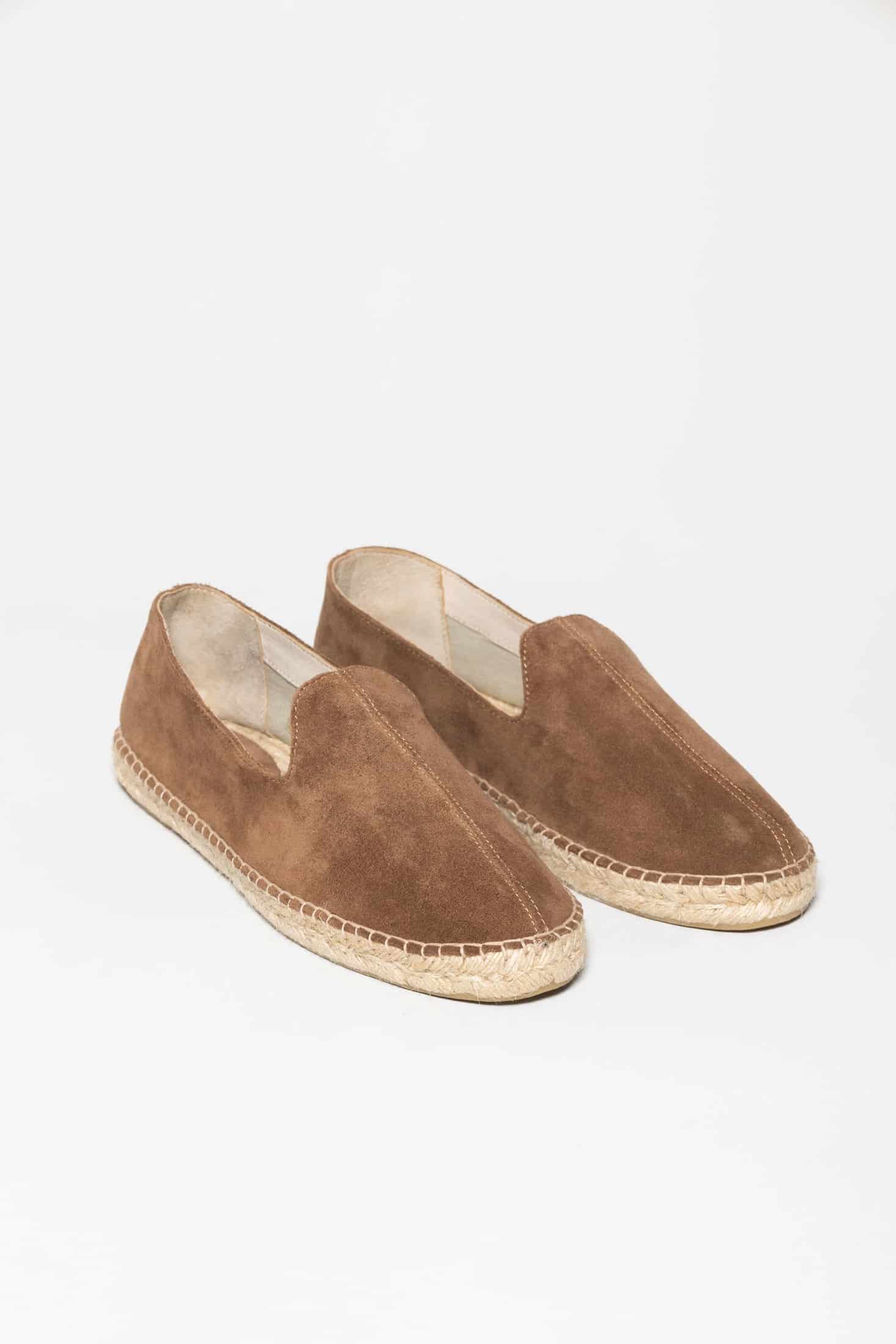 Men's leather espadrille stone - miniatura 2