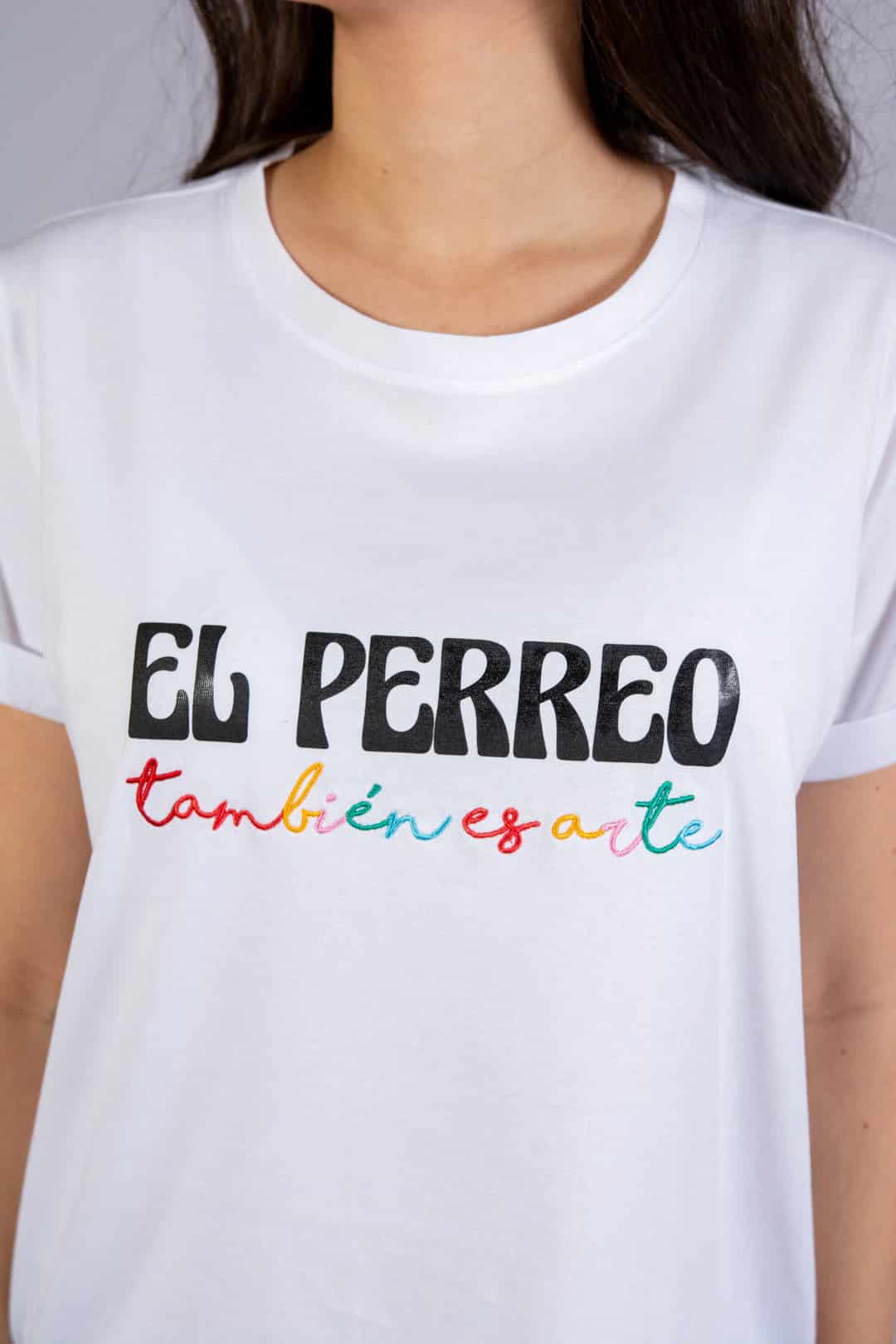 El Perreo es Arte Oversized Tee - miniatura 1