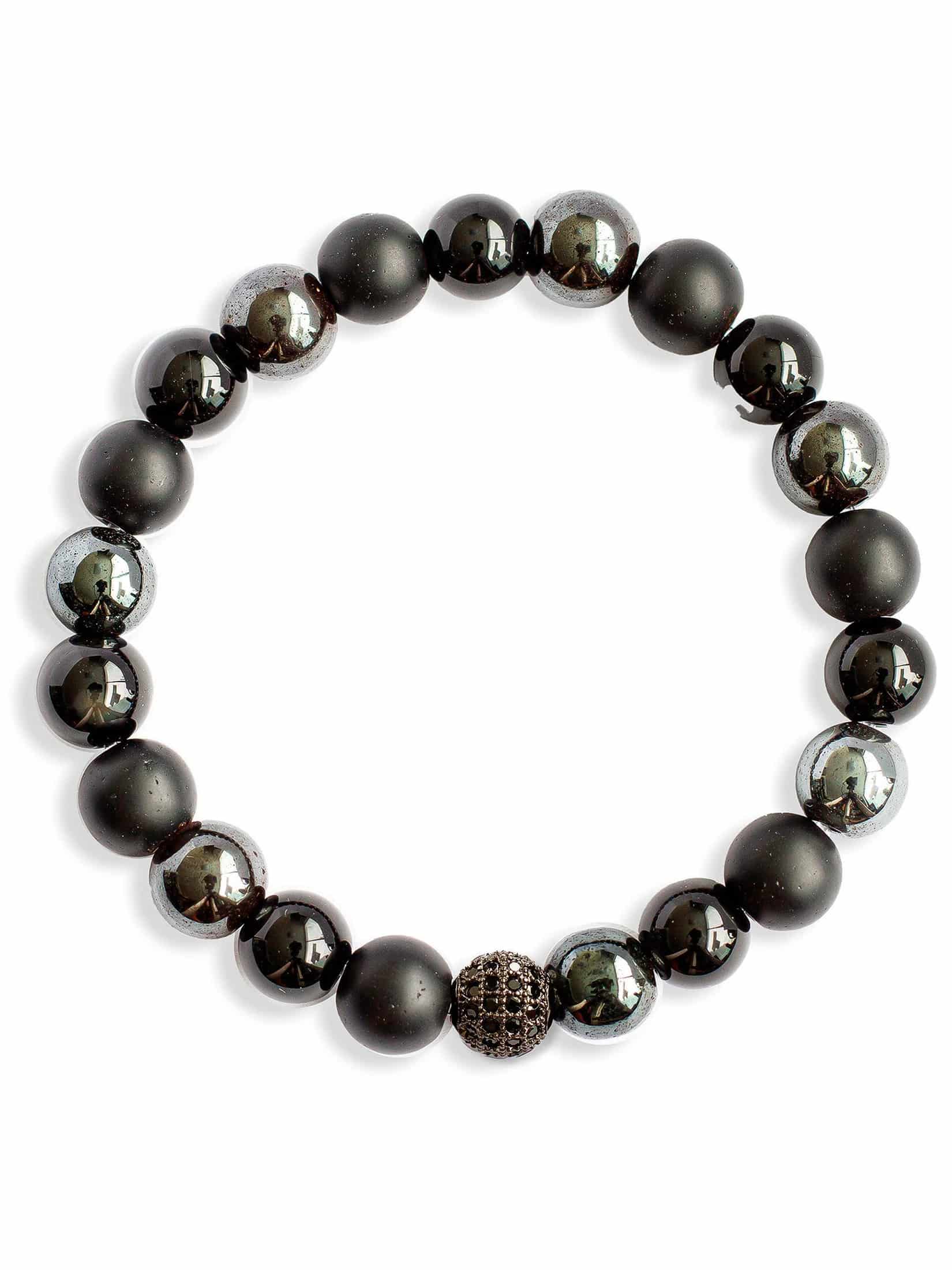Brazalete Tayrona Onyx 8mm - miniatura 2