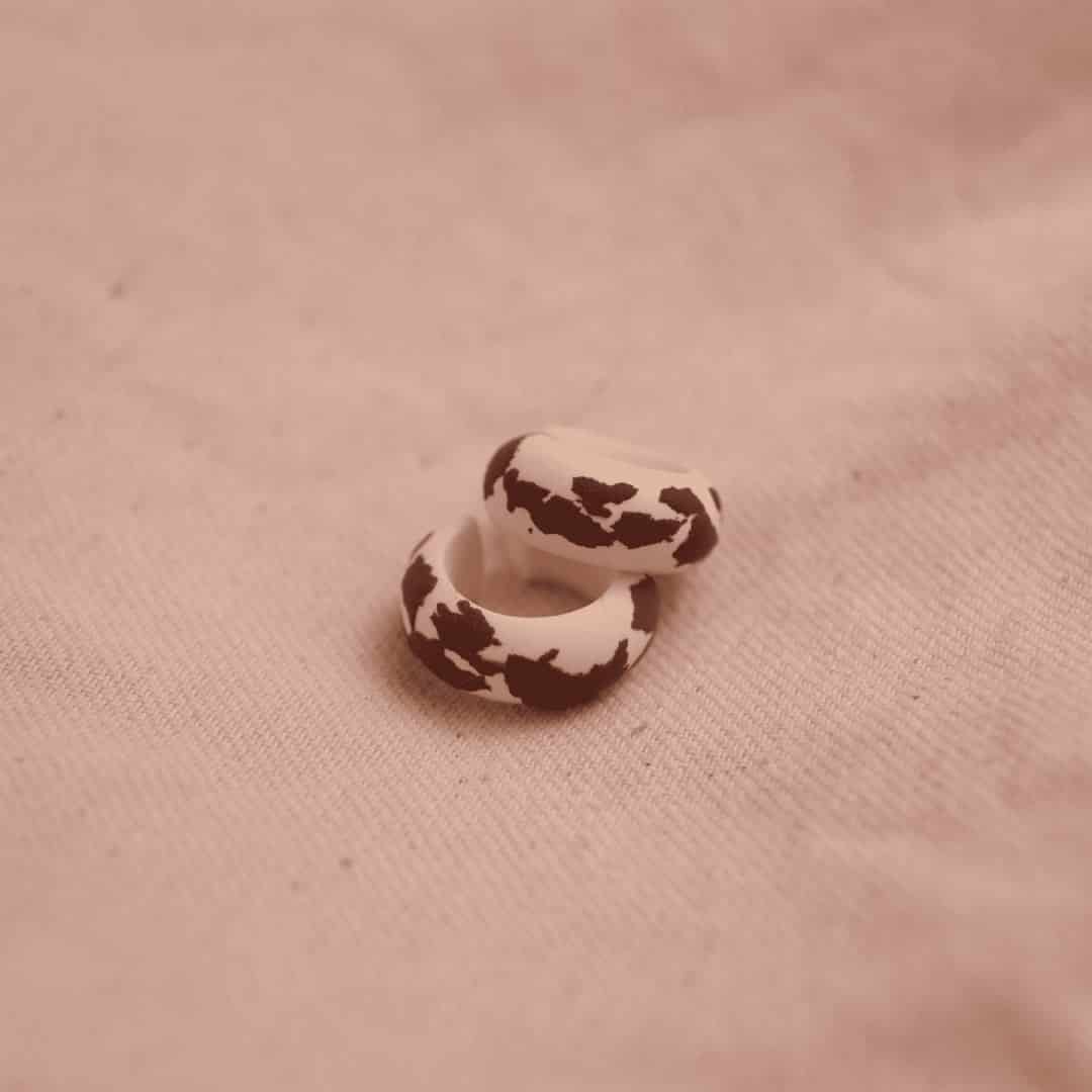 Earcuff Bold Cow Print - miniatura 1