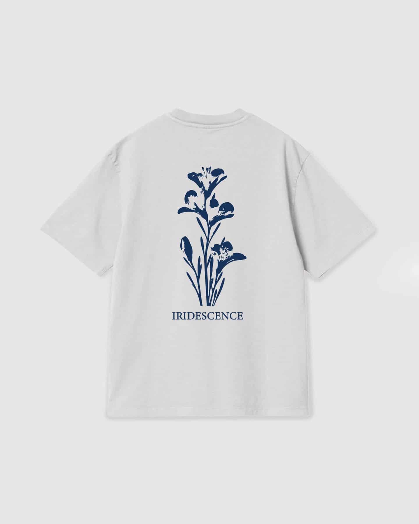Oversized T Shirt Iridescence White - miniatura 1