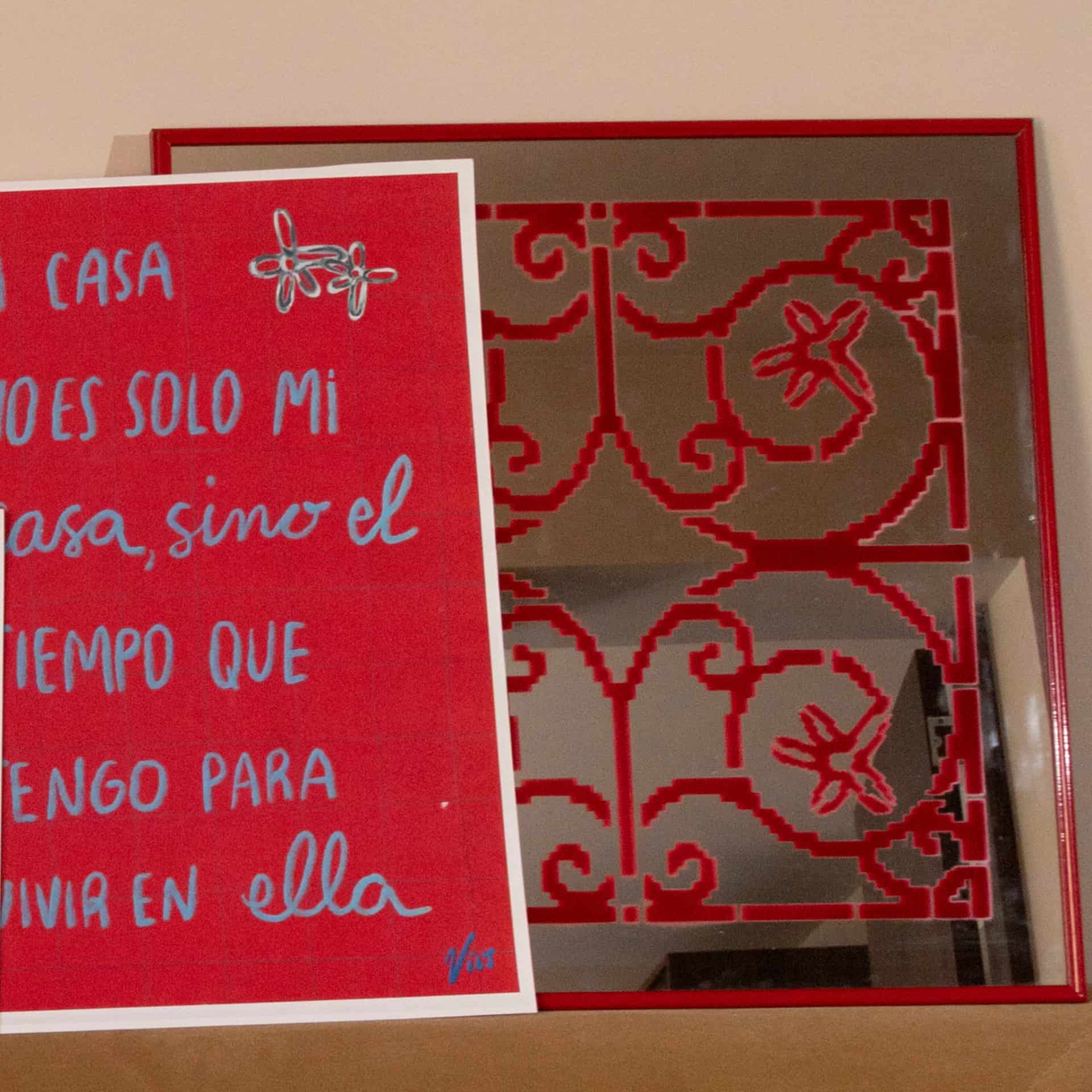 Entre líneas y luz I (espejo) - PUKY - miniatura 2