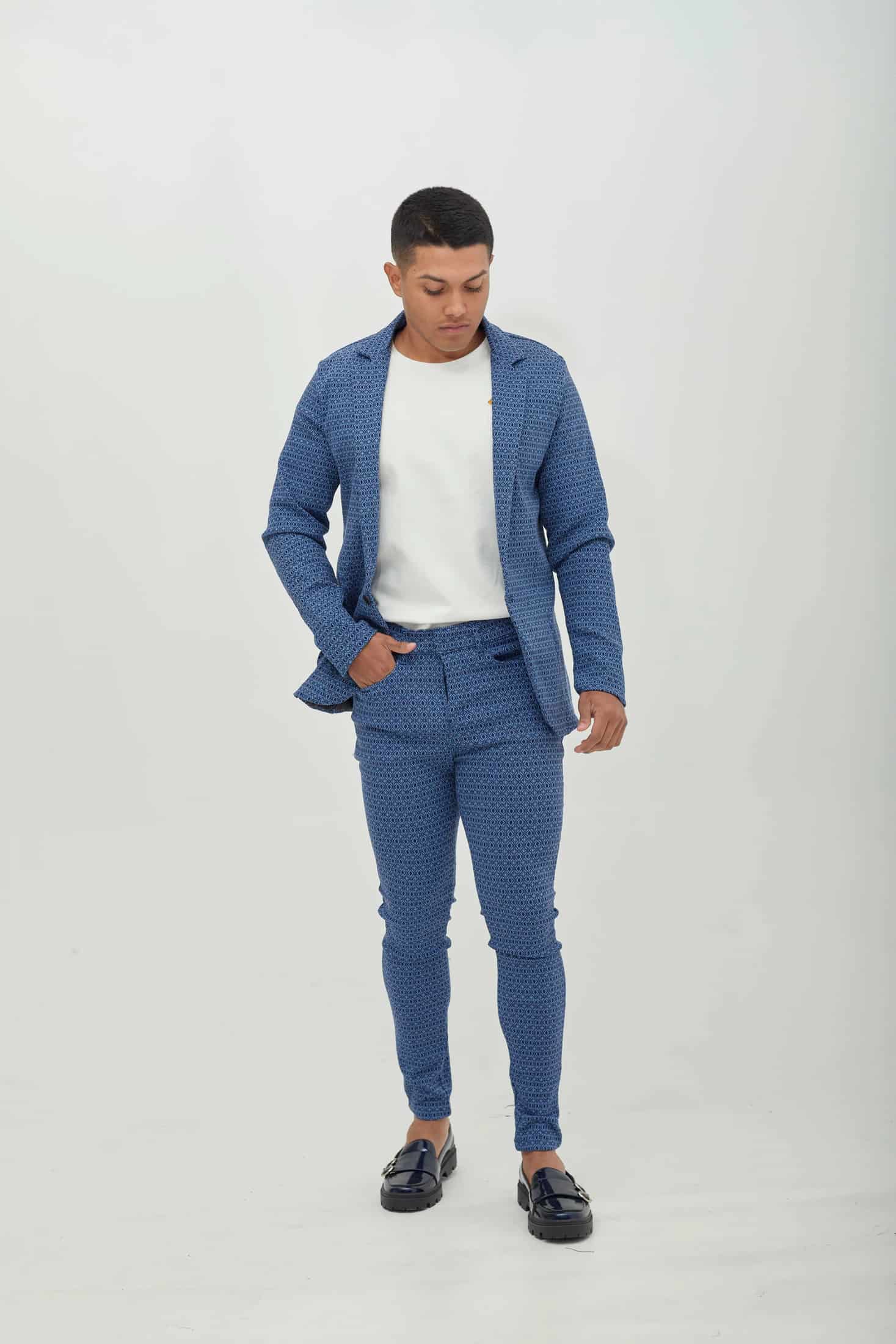 Traje Clásico Essential Azul - miniatura 1