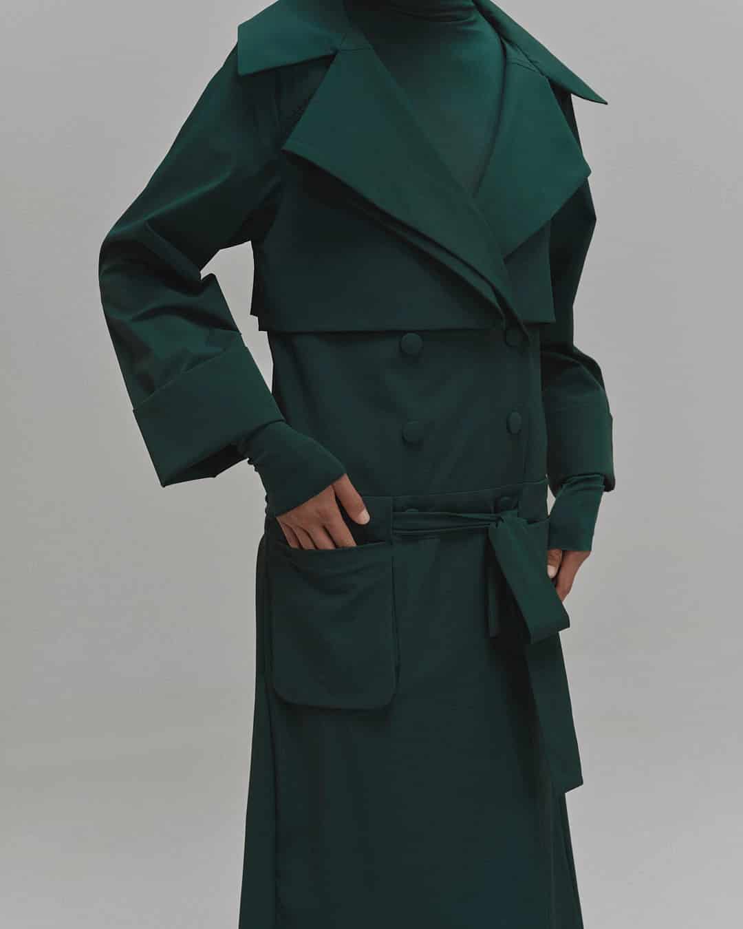 "ALAMO" COAT DRESS - miniatura 2