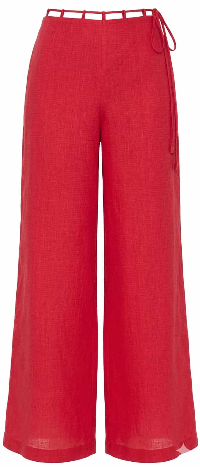 VERA PANT CHERRY RED - miniatura 1