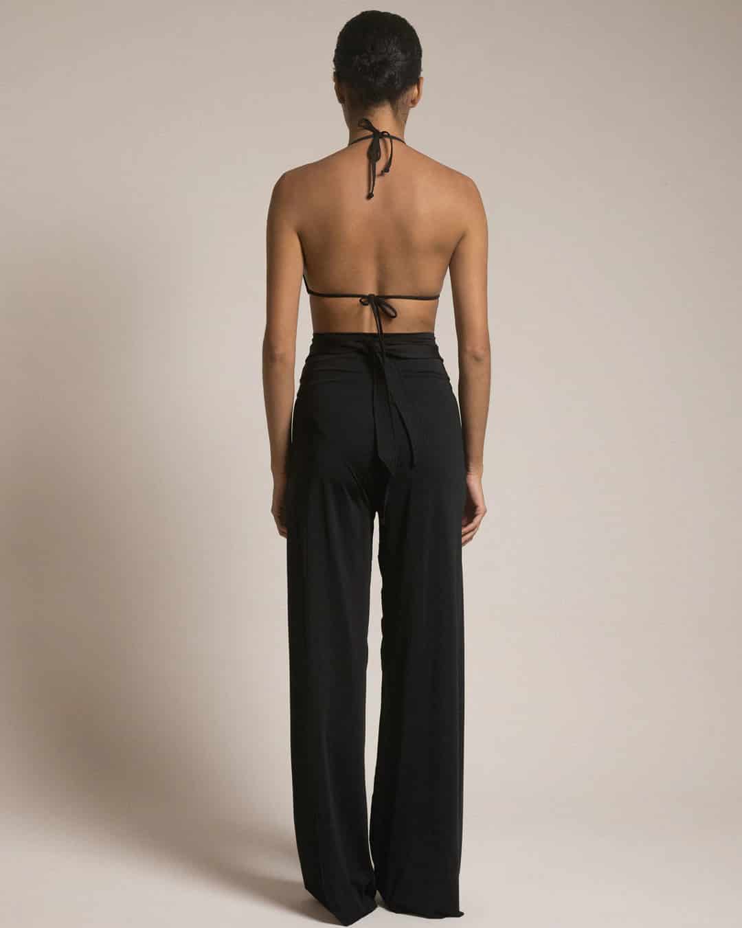 CARLA PANT / Negro - miniatura 7