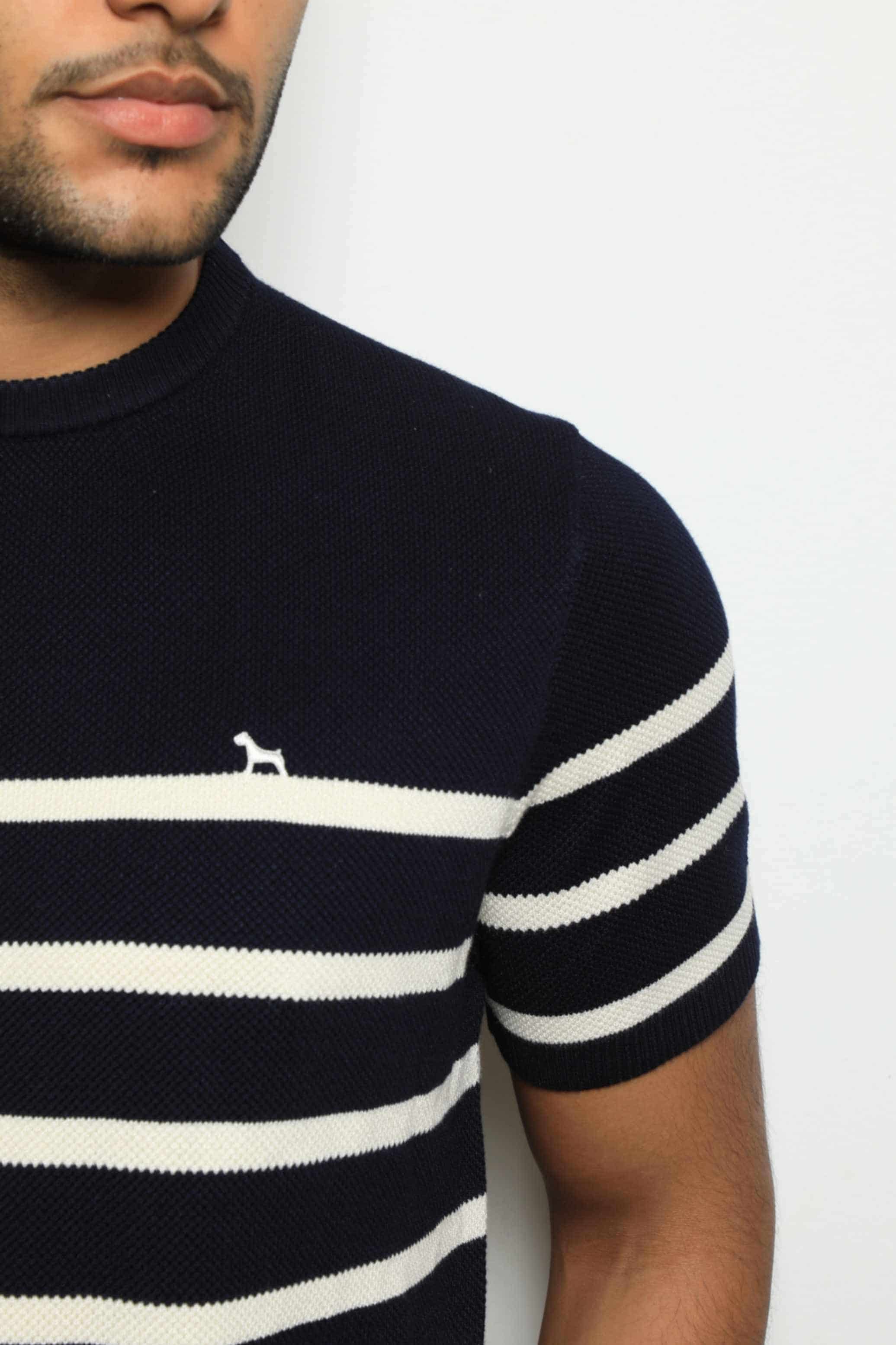 Suéter Tejido Fashion Navy/Rayas - miniatura 2