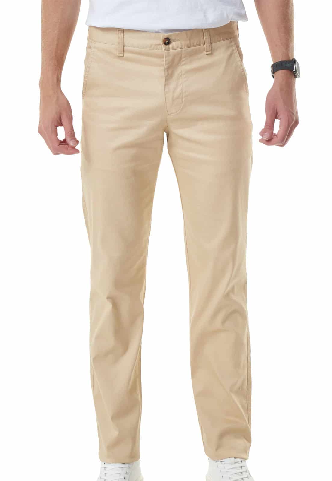 Pantalón dril beige claro - miniatura 3