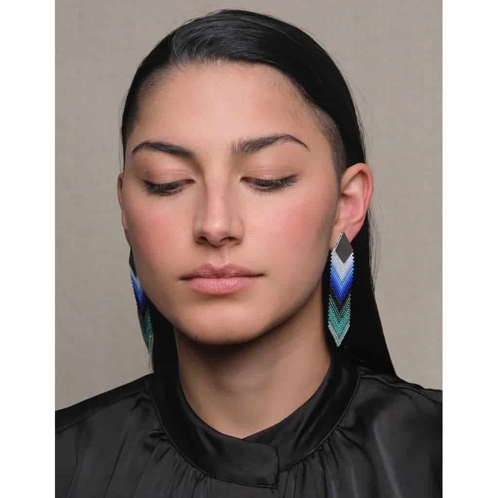 ARETES PLUMAS - miniatura 2