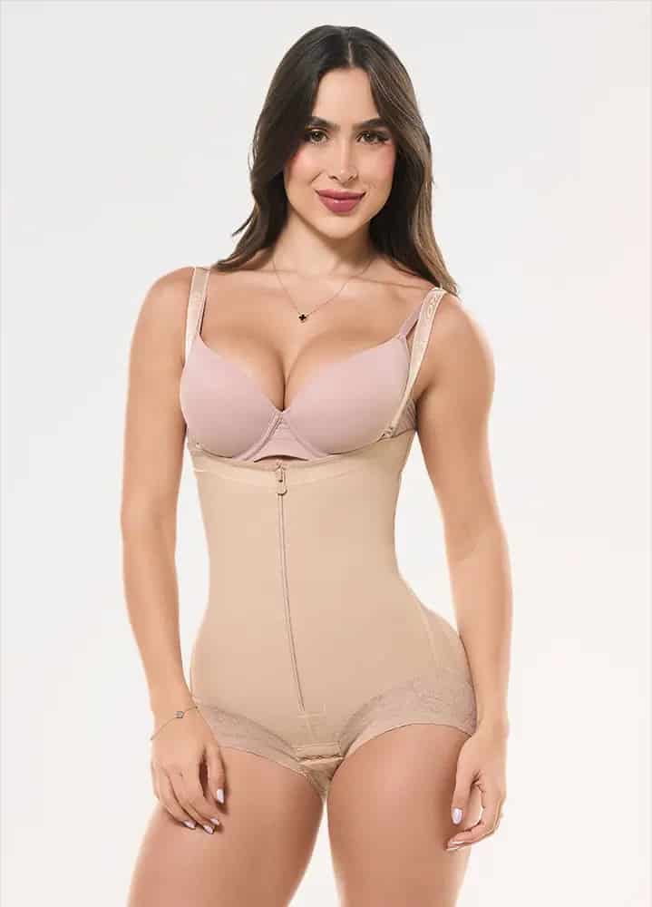 Body Faja Cachetero: Strapless y siliconado antideslizante | Salome 2002 | Ant 412 - miniatura 1