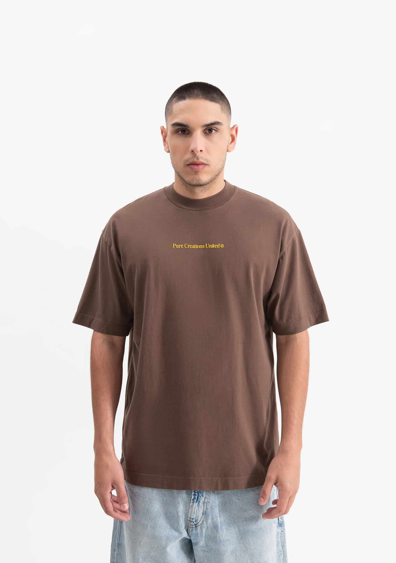 knockout brown t-shirt - miniatura 2