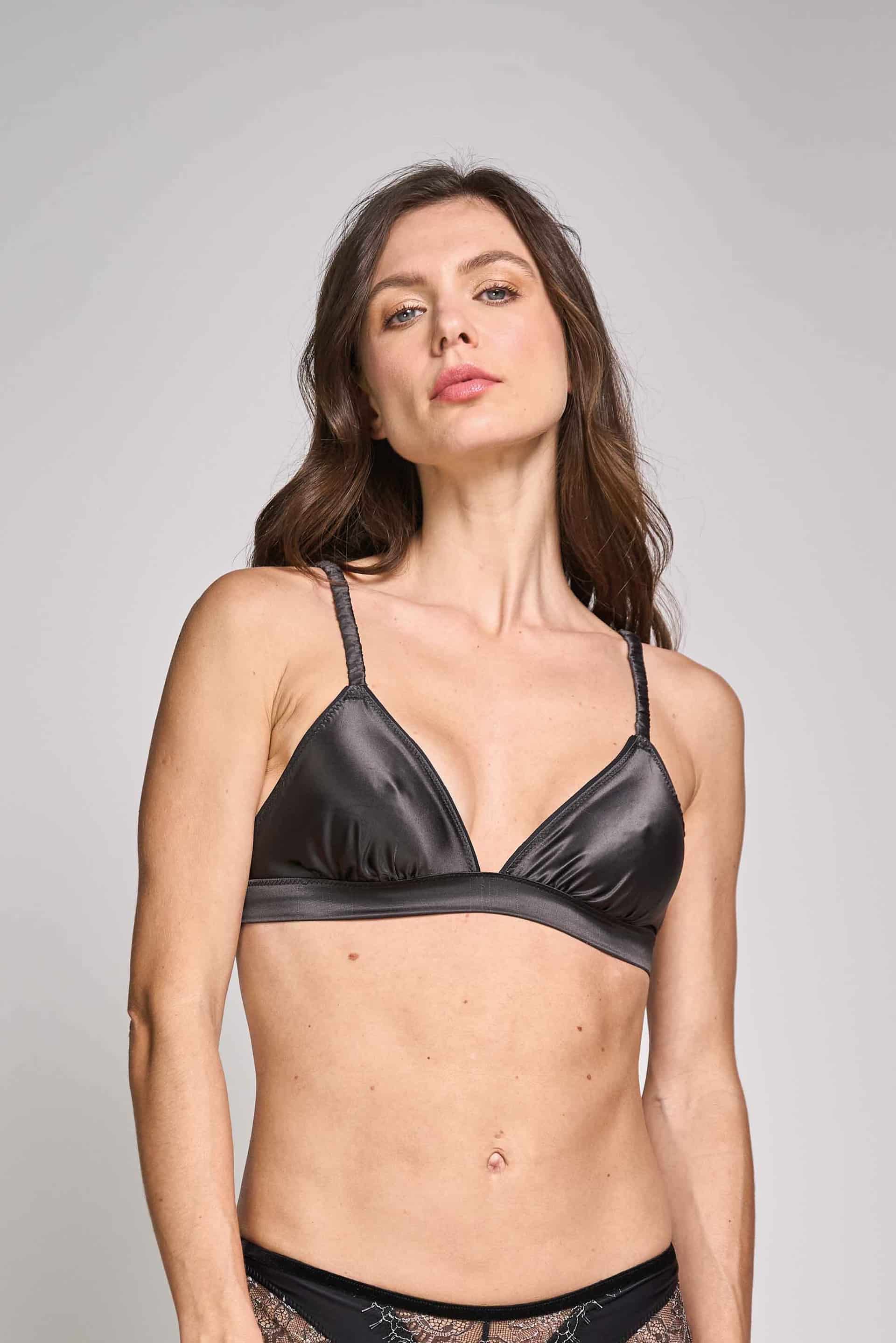 BRALETTE LISO ELLIPSE TOTAL COMODIDAD NEGRO - miniatura 1