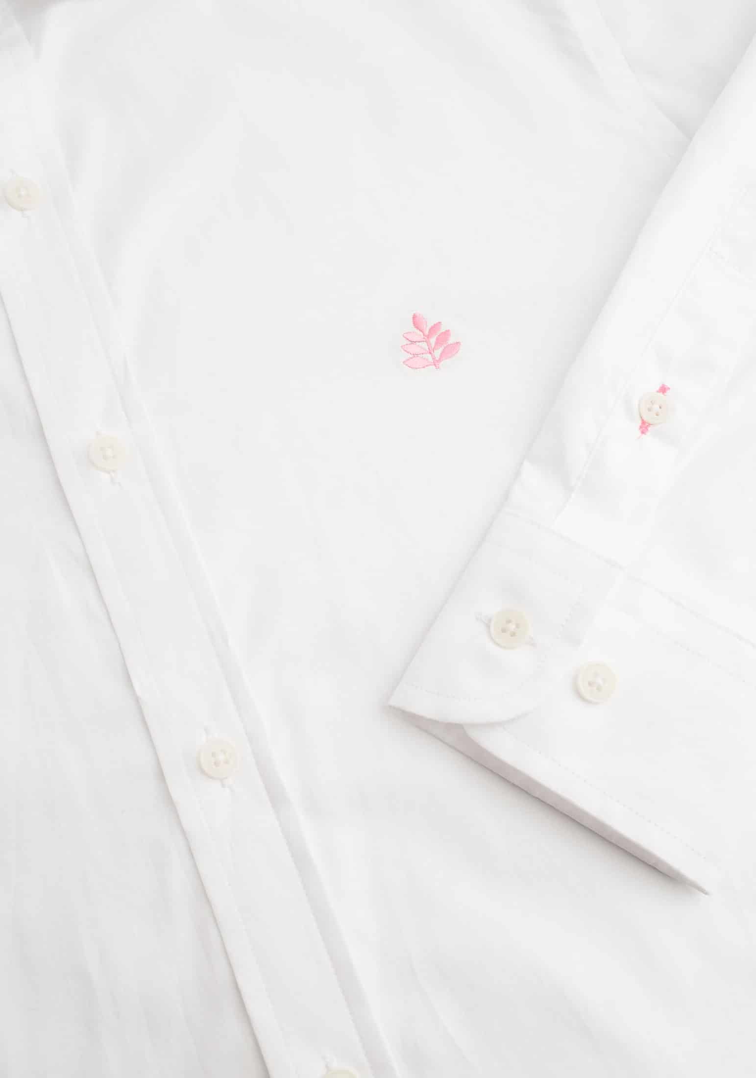 Camisa H CF Unicolor L-Ros Blanco - miniatura 3