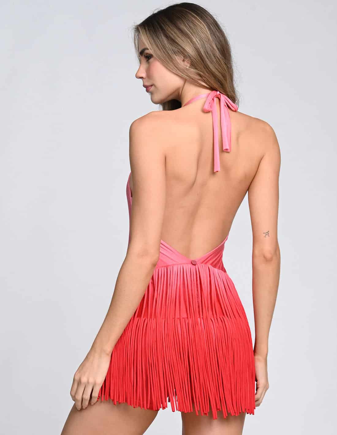 Romper Flowy Faded Red Rose - miniatura 2