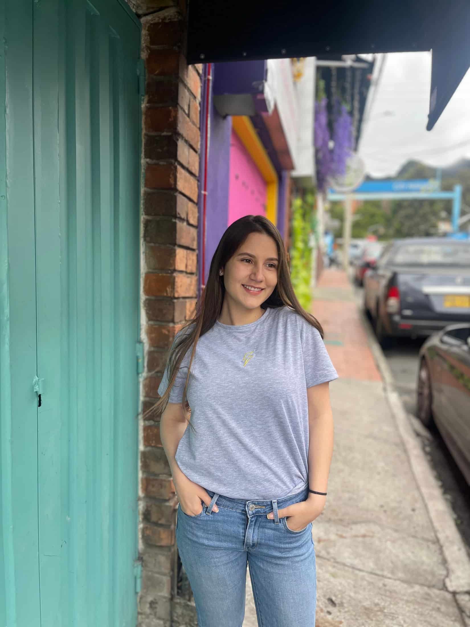 Basic T Shirt Gris - miniatura 2