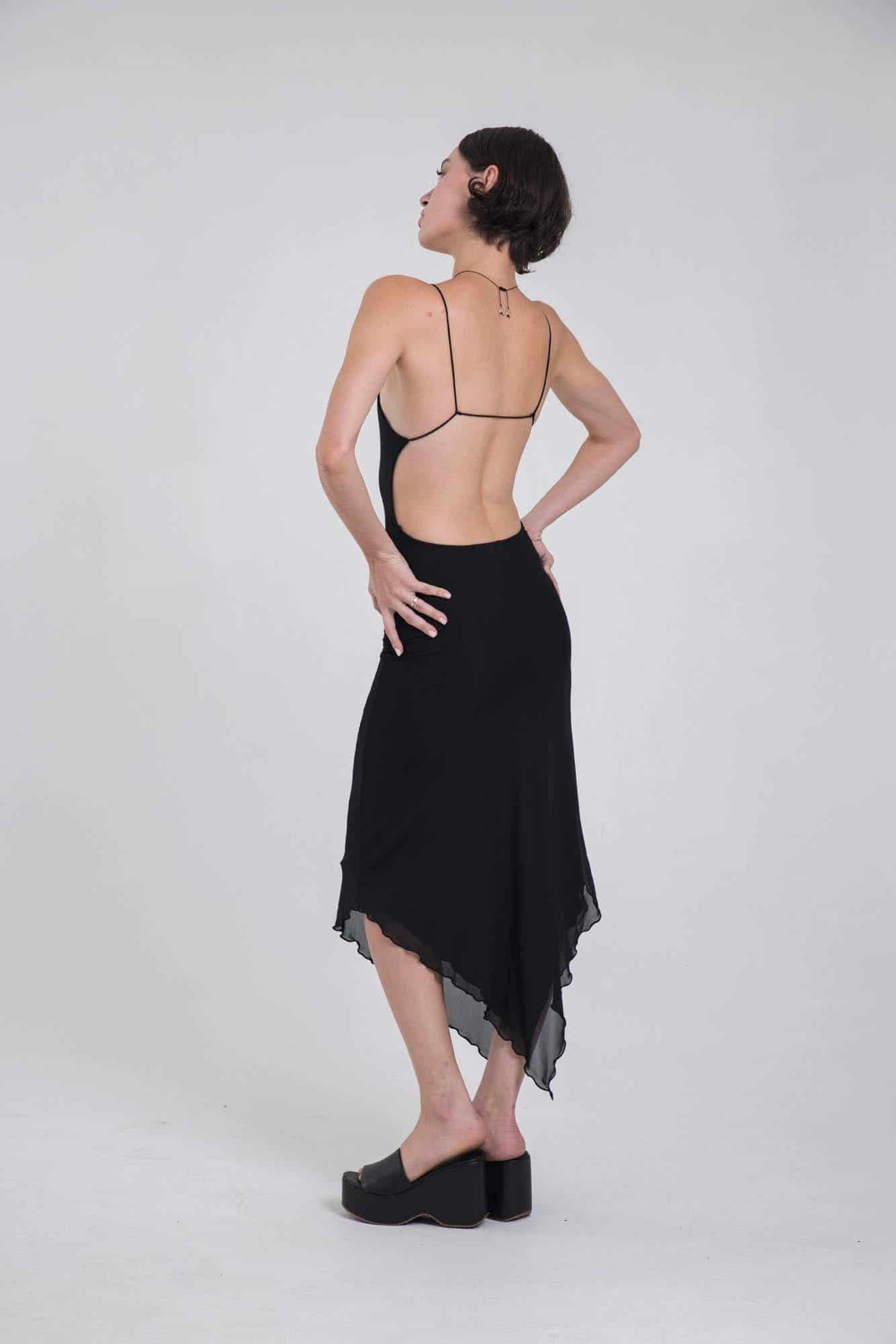 SNELL BLACK DRESS - miniatura 1