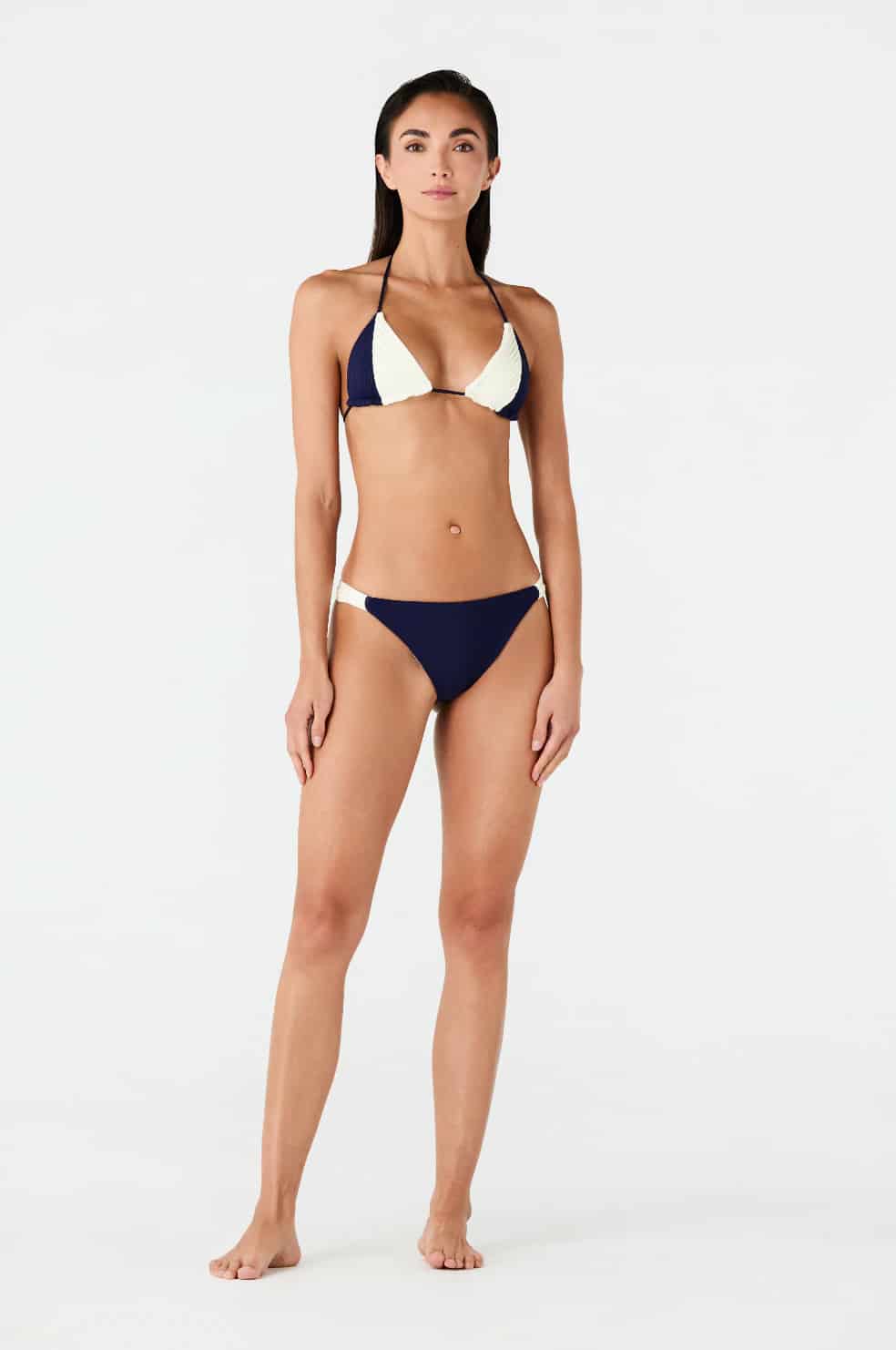 Jose Top / Navy - Ivory - miniatura 2