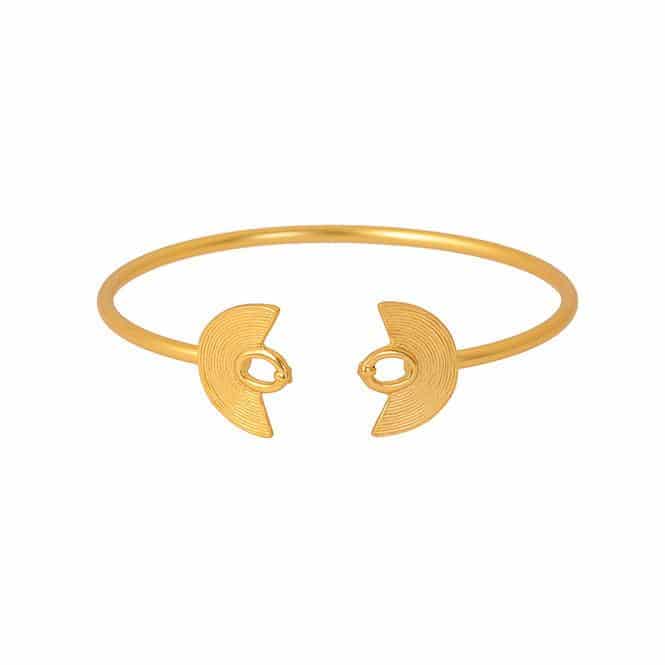 Pulsera de Aro Nariguera Filigrana Lisa Sinú - miniatura 2