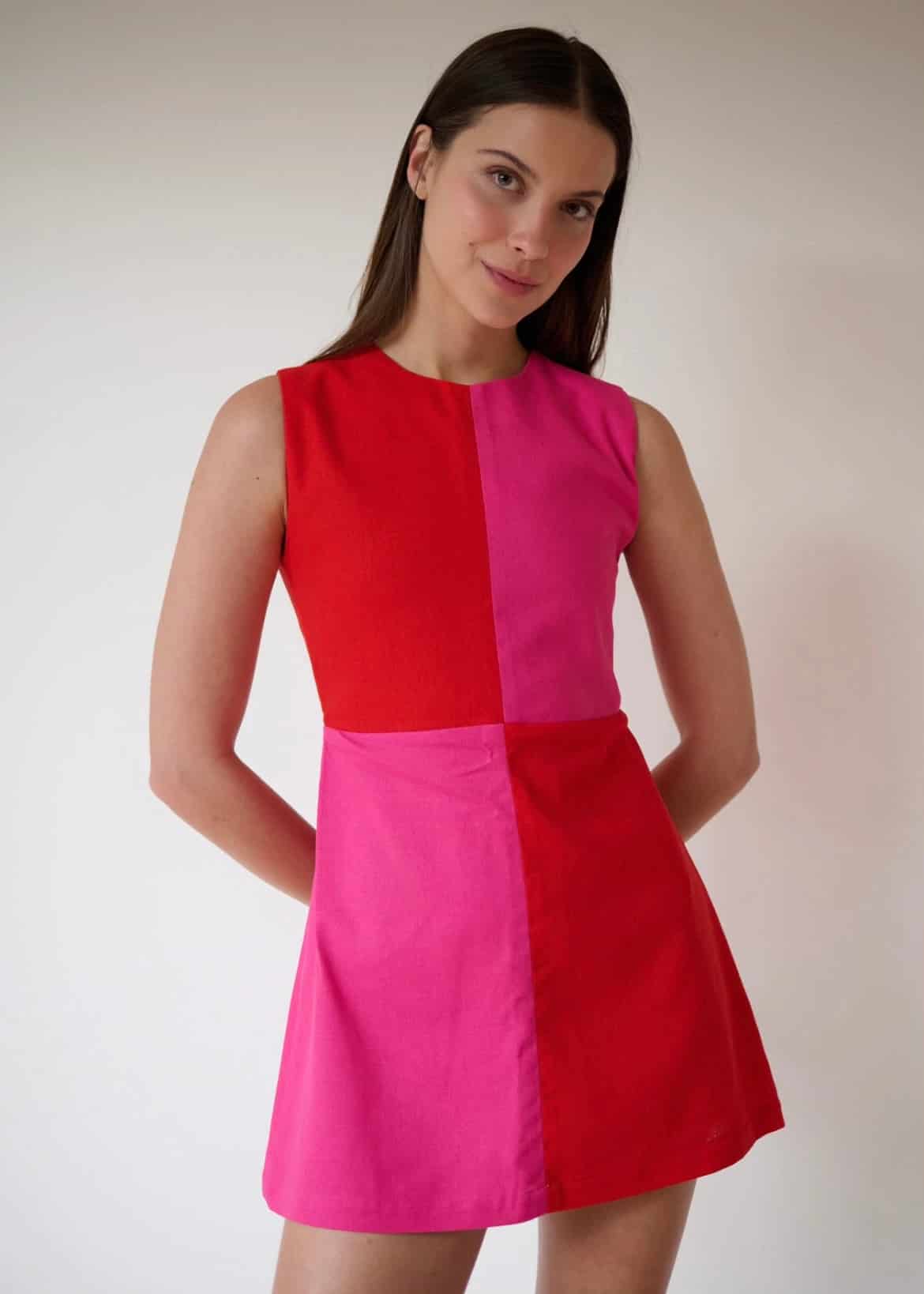 AFTERNOON TEA DRESS (CHERRY) - miniatura 1