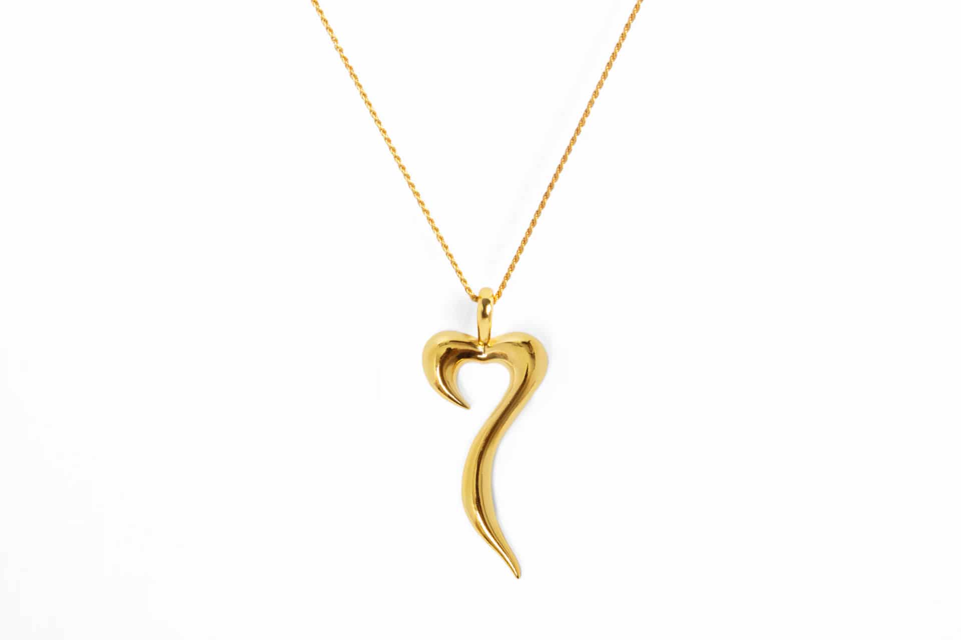 Collar Gratitud – Dije Grande 5.5cm - miniatura 3