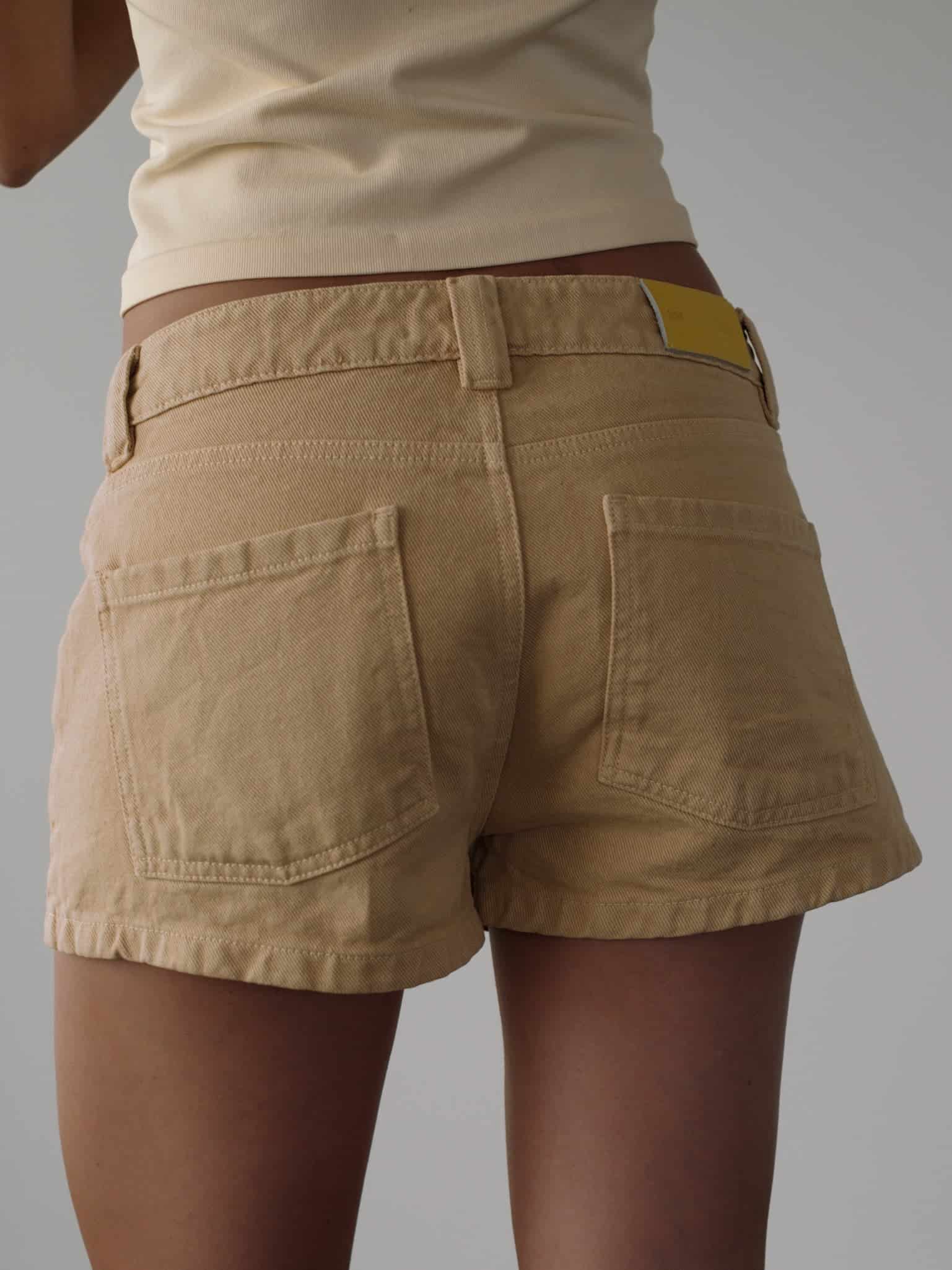 ROAD DENIM SHORT - DESERT YELLOW - miniatura 12