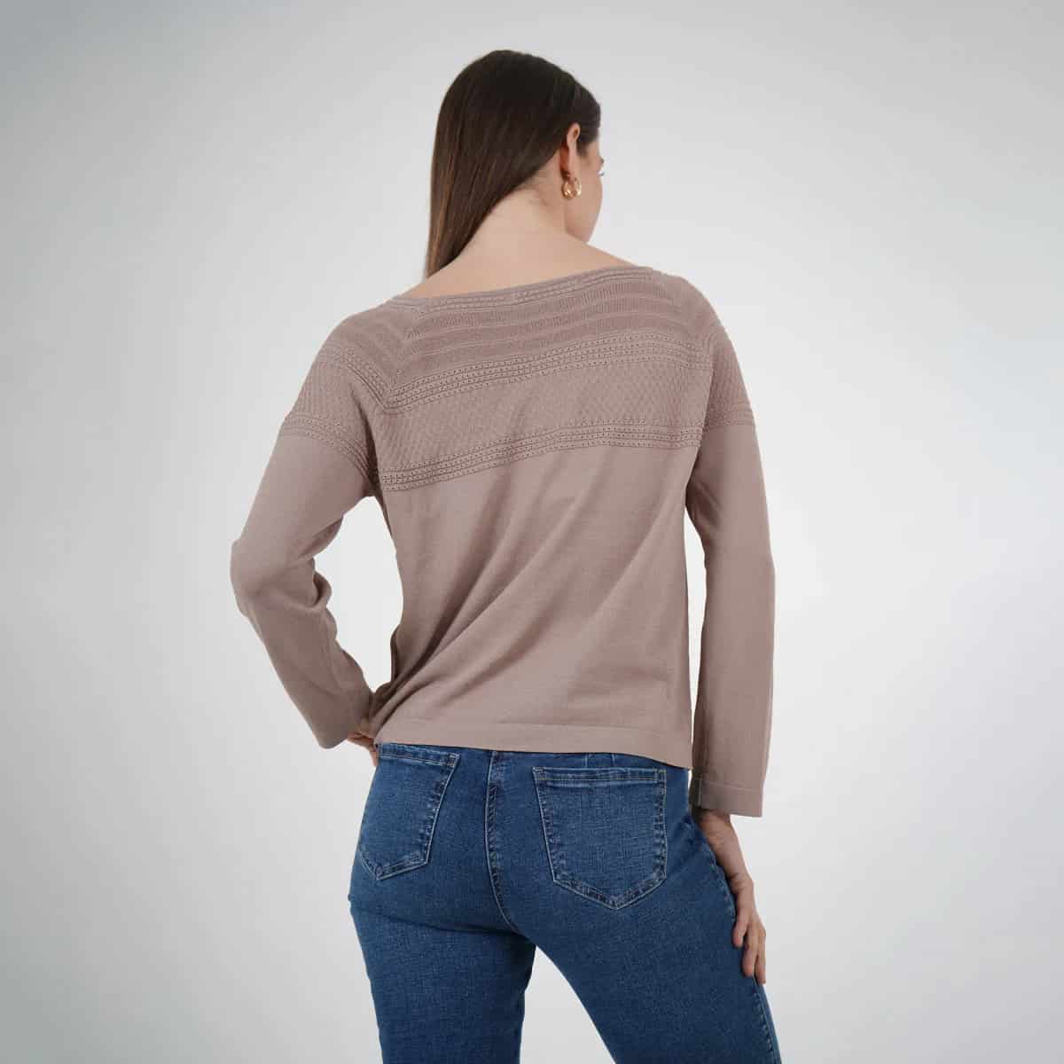 Sweater Cuello Redondo Manga Larga - miniatura 7