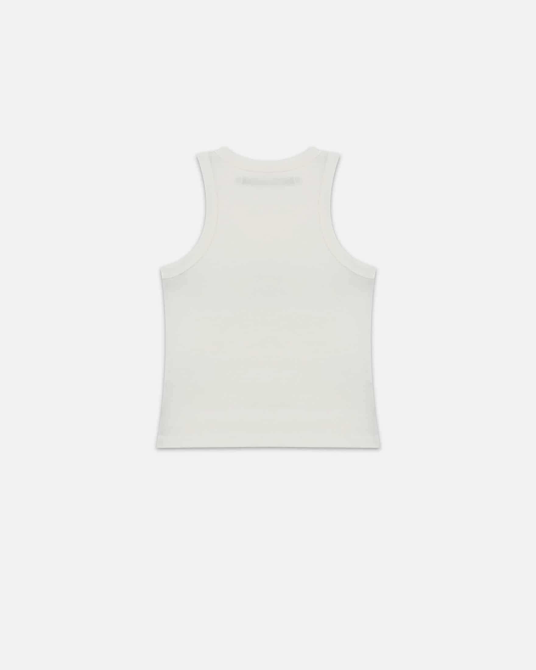 94' Gothic U Halter Tank Top White - miniatura 3