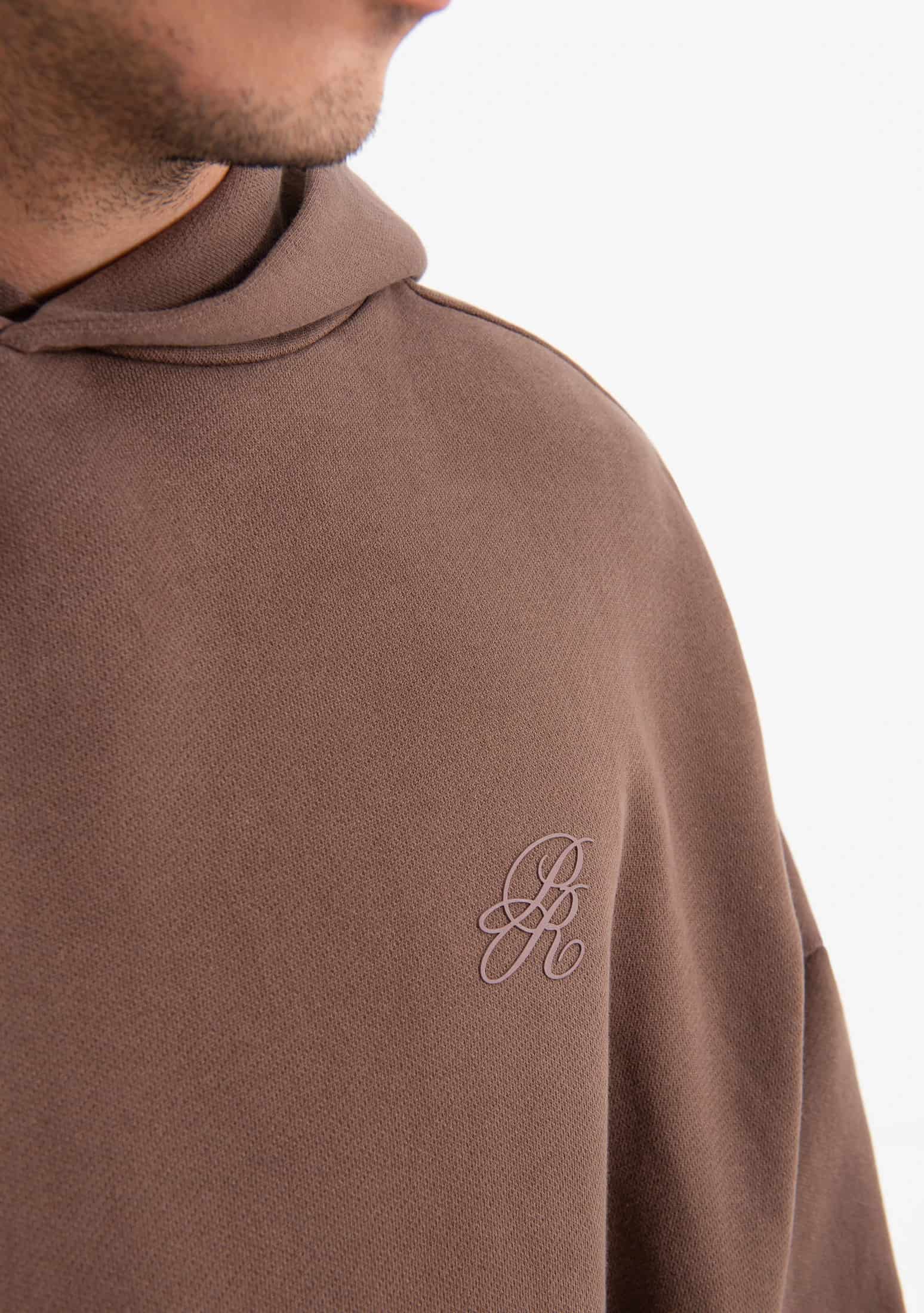 knockout brown hoodie - miniatura 3