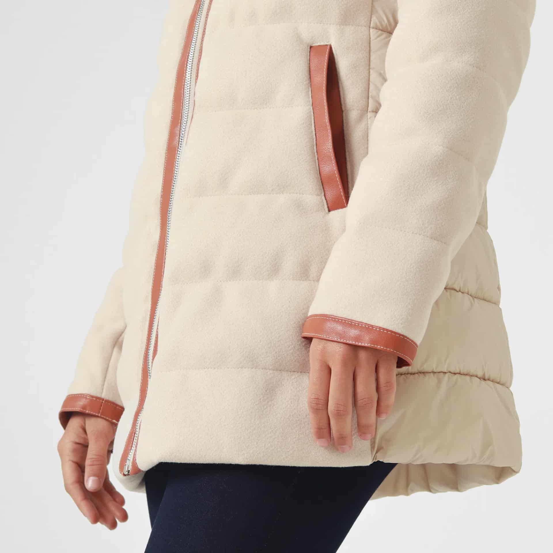 Chaqueta Cuello Alto Manga Larga - miniatura 8