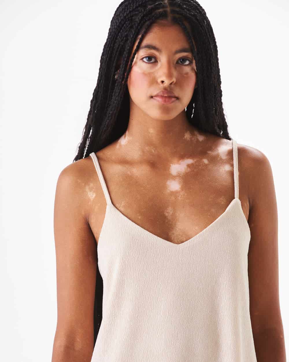 BUBBLE CREAM DRESS - miniatura 3