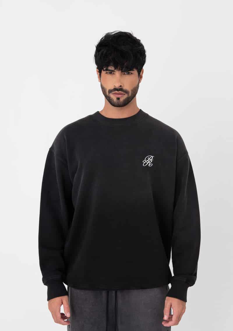 Atelier Black crewneck - miniatura 2
