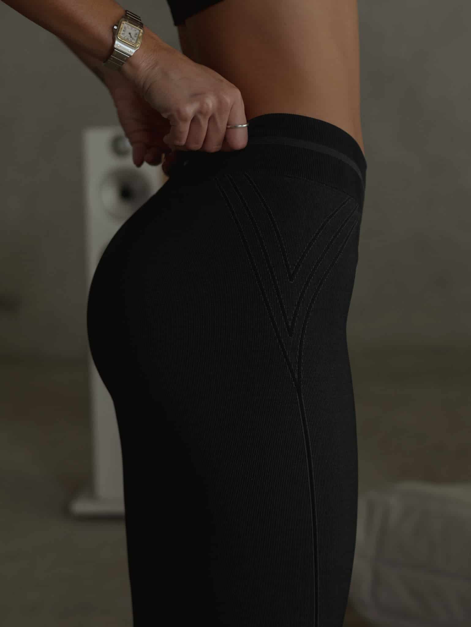 WIRED LINES SEAMLESS LEGGINGS - SHADOW UNDERTONE - miniatura 4